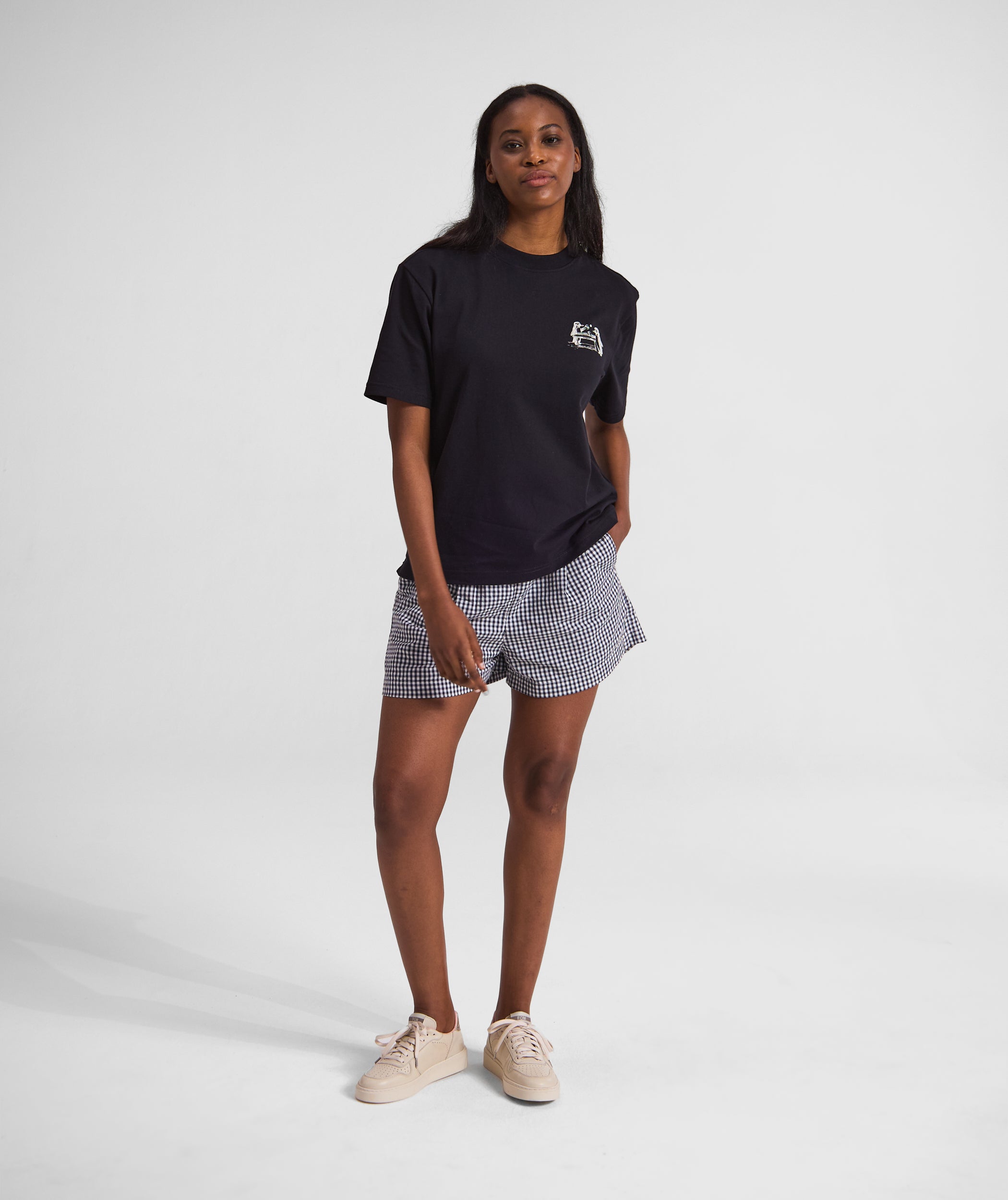 FOM x SANCCOB Ladies Pengpong Graphic Tee - Black