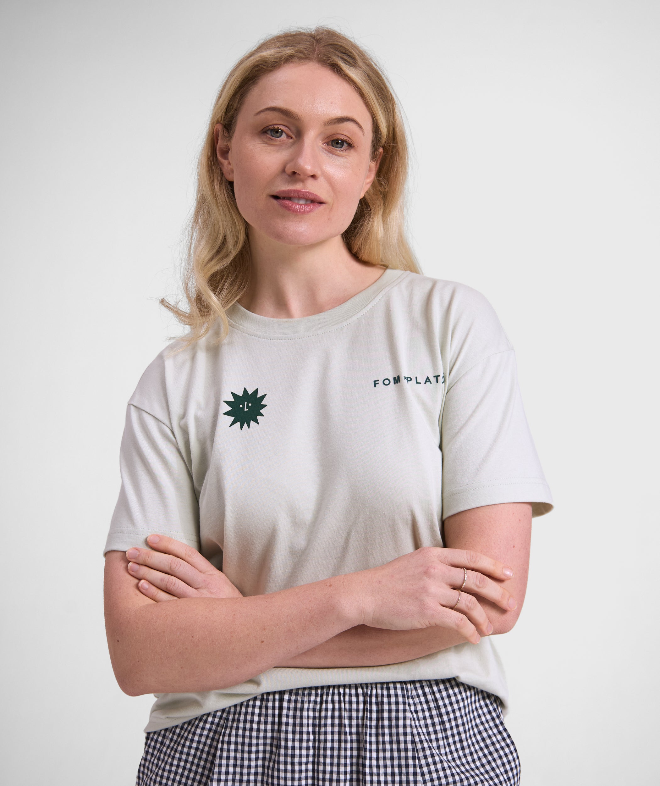 FOM x Plato Ladies Graphic T-Shirt - Matcha