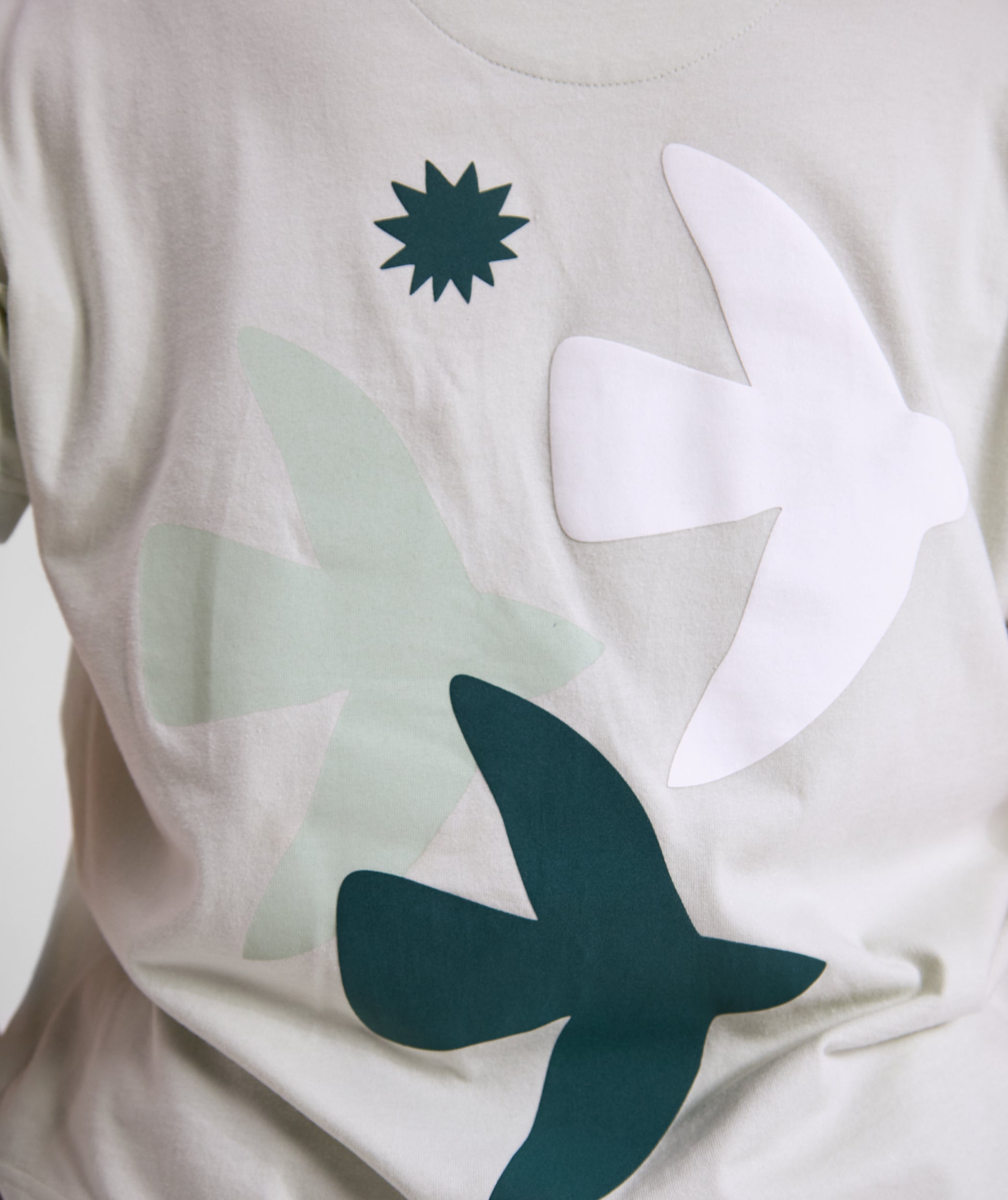 FOM x Plato Ladies Graphic T-Shirt - Matcha