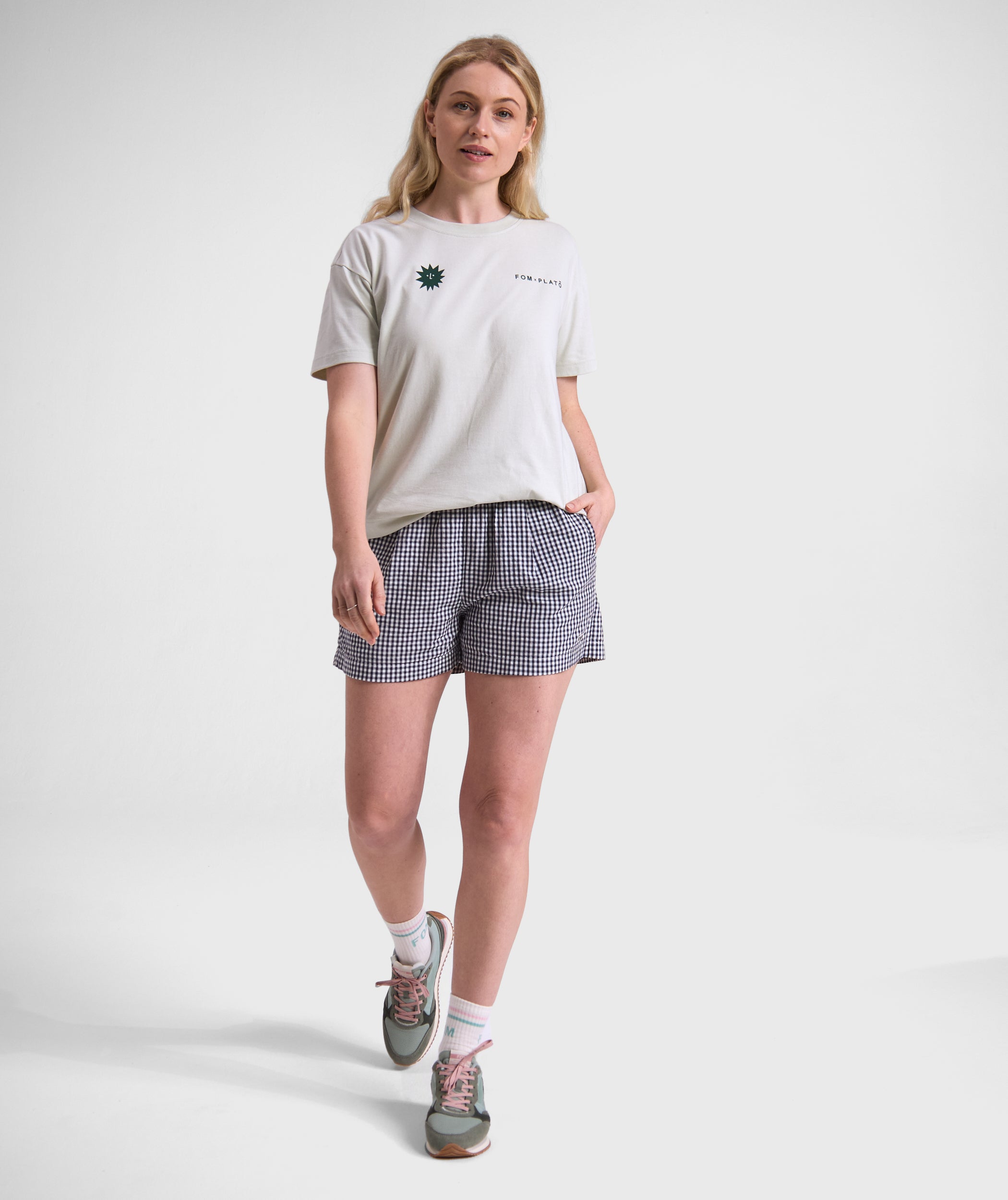 FOM x Plato Ladies Graphic T-Shirt - Matcha