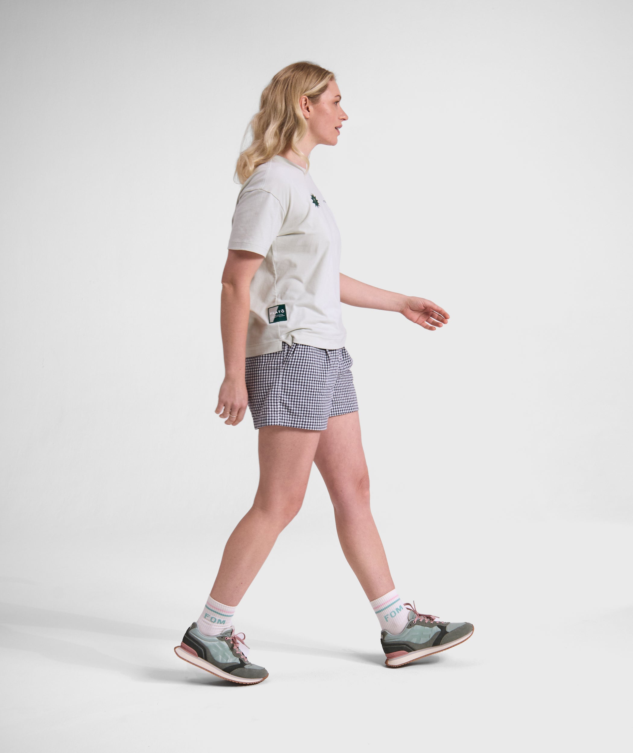 FOM x Plato Ladies Graphic T-Shirt - Matcha