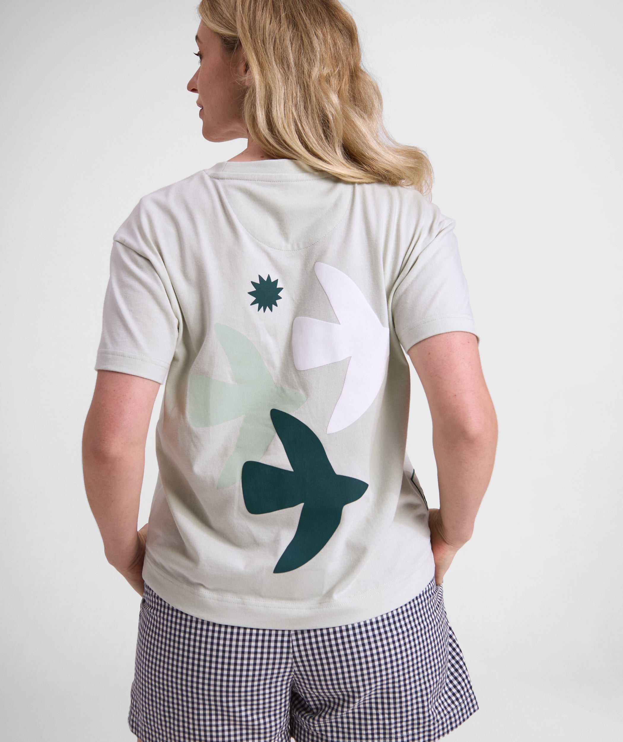FOM x Plato Ladies Graphic T-Shirt - Matcha