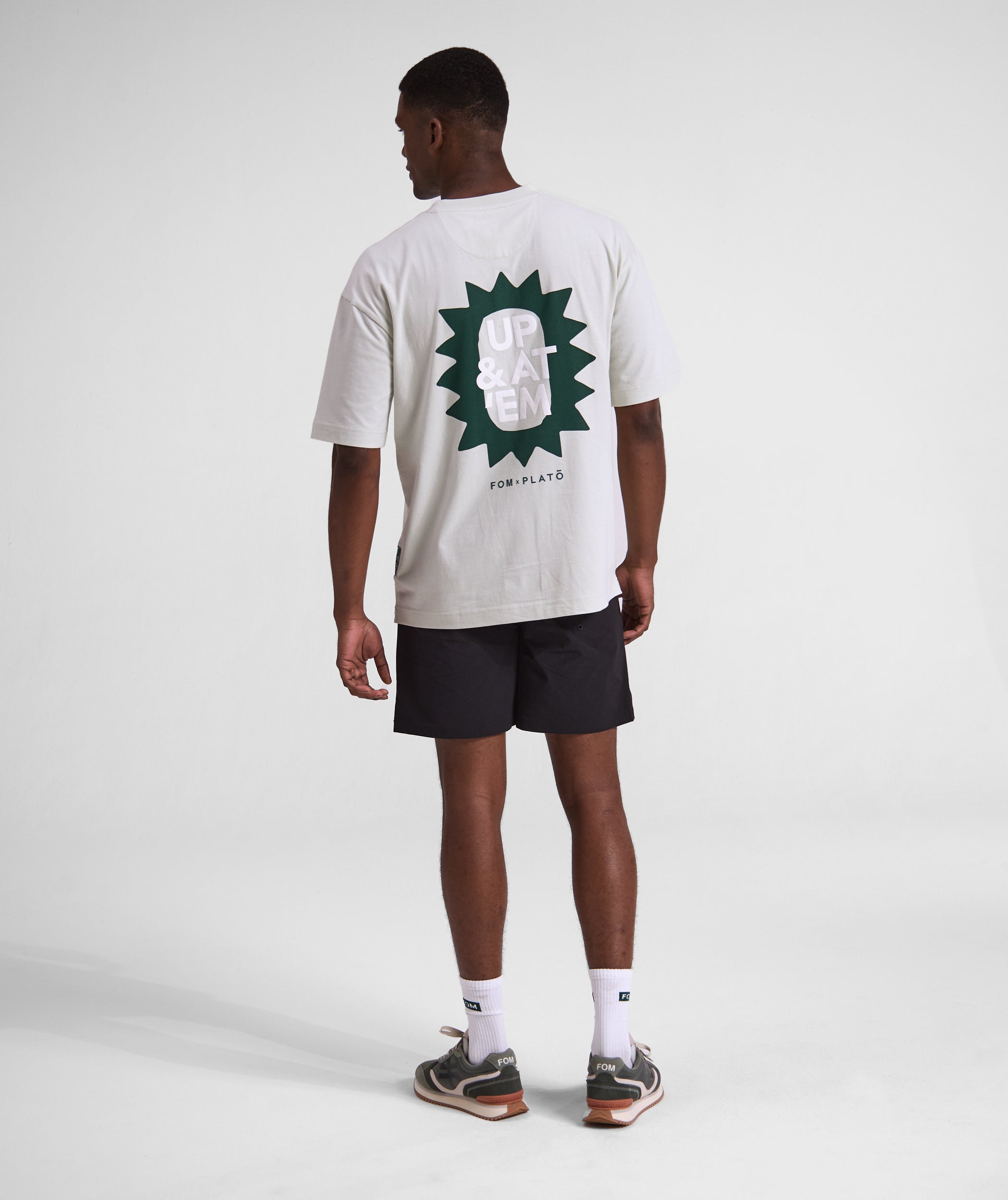 FOM x Plato Mens Graphic Tee - Matcha