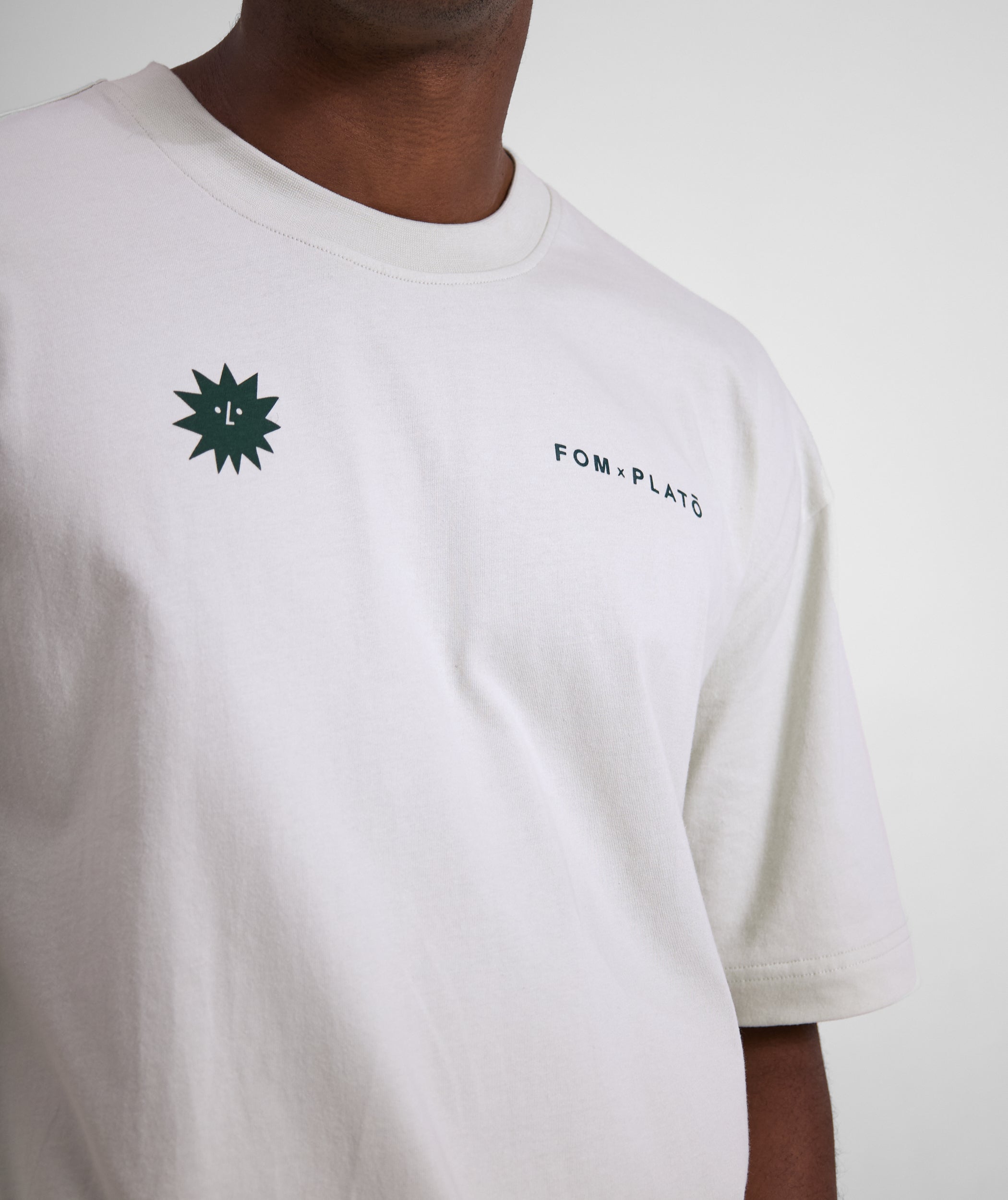 FOM x Plato Mens Graphic Tee - Matcha