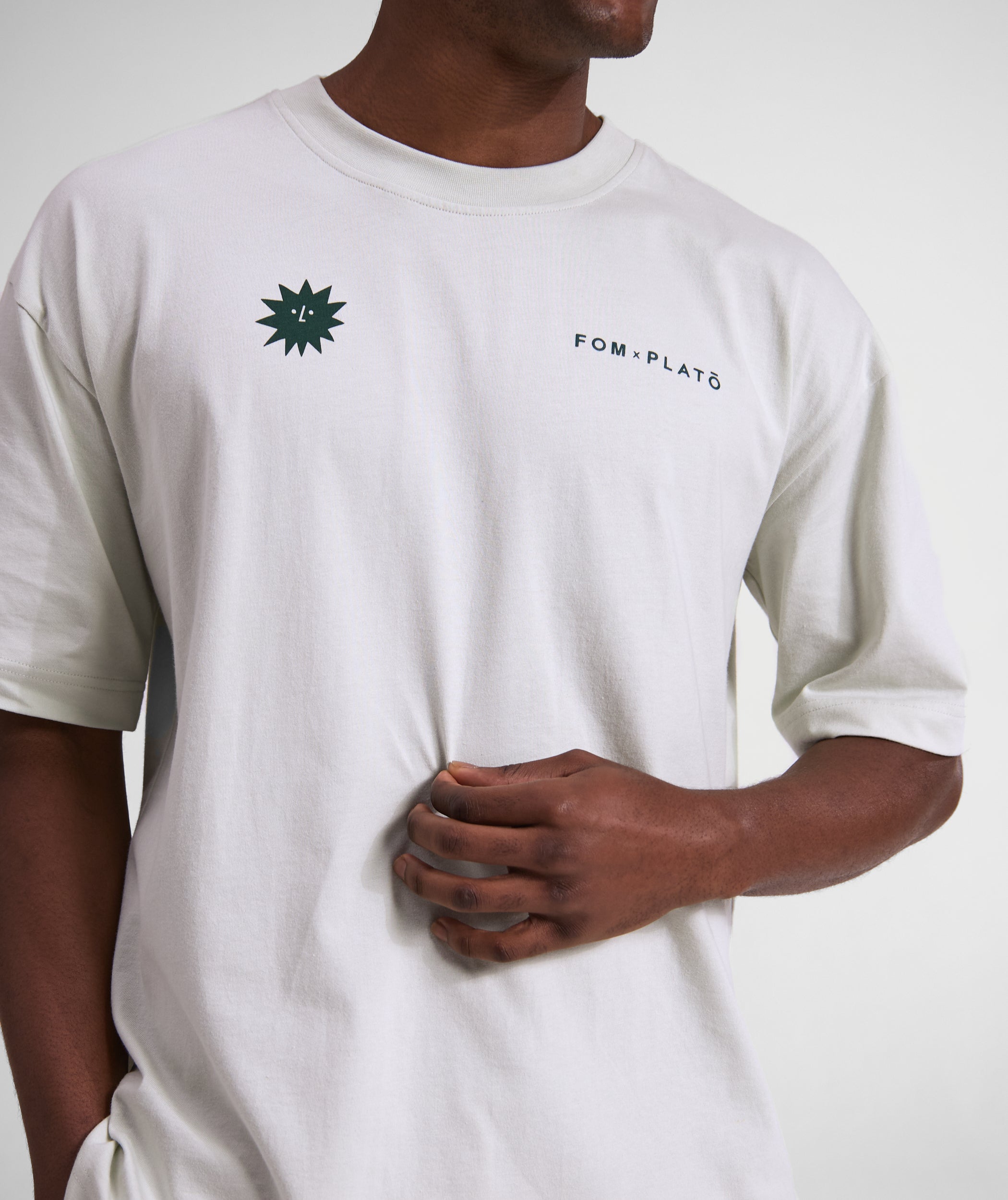 FOM x Plato Mens Graphic Tee - Matcha