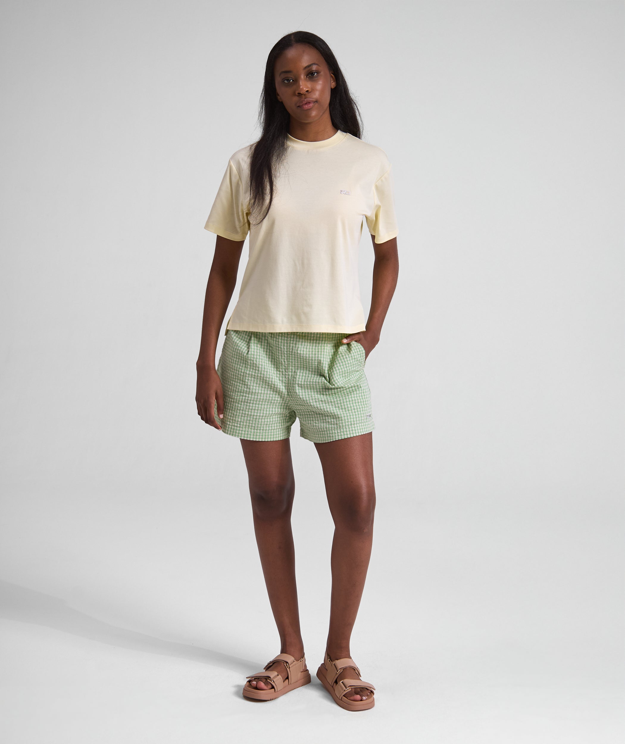 Ladies FreeMotion Tee - Light Butter