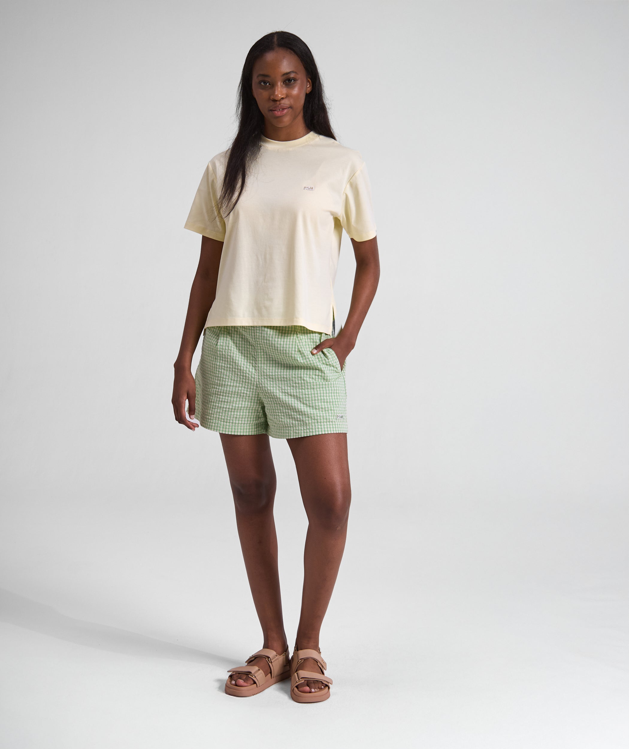 Ladies FreeMotion Tee - Light Butter