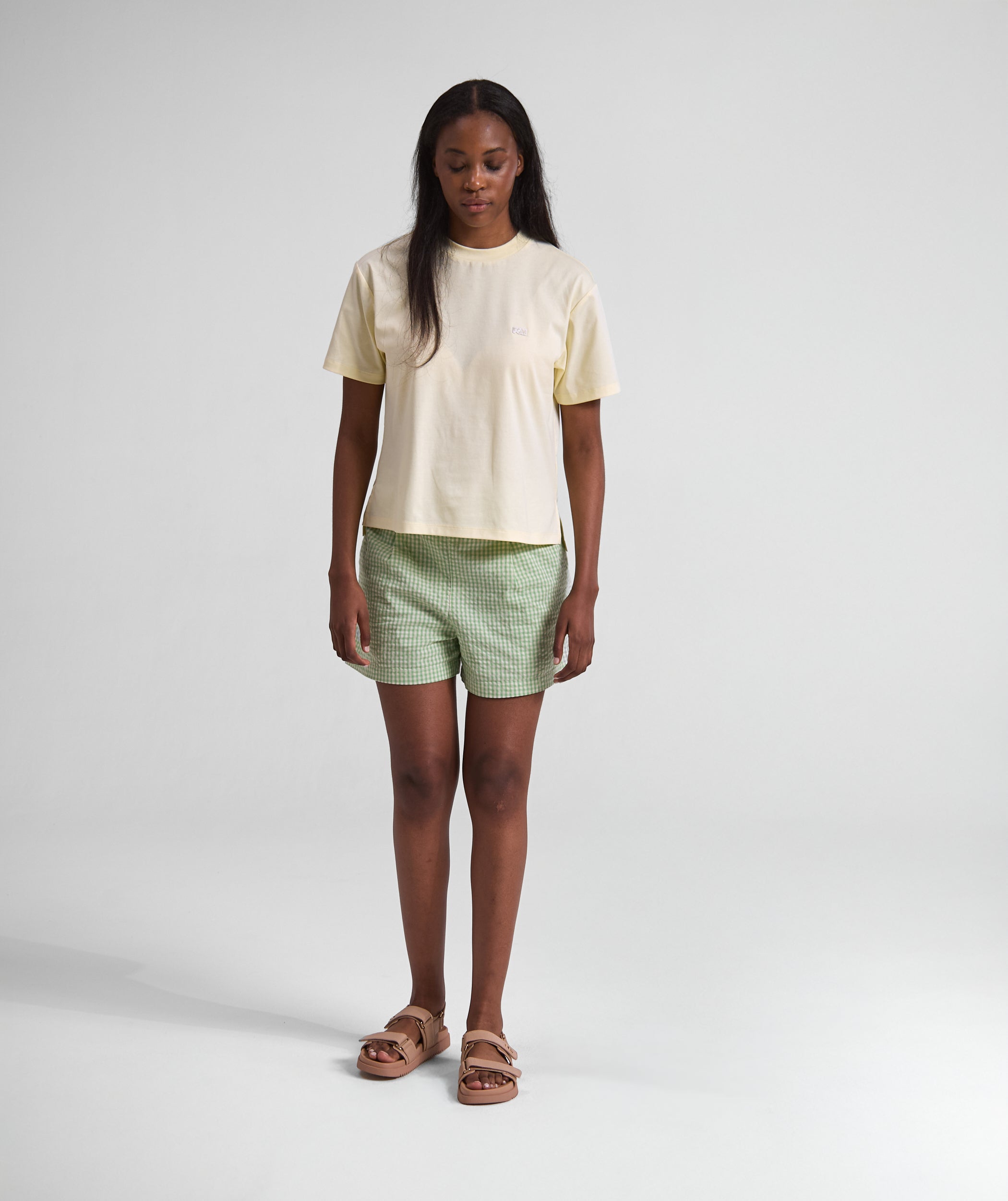 Ladies FreeMotion Tee - Light Butter