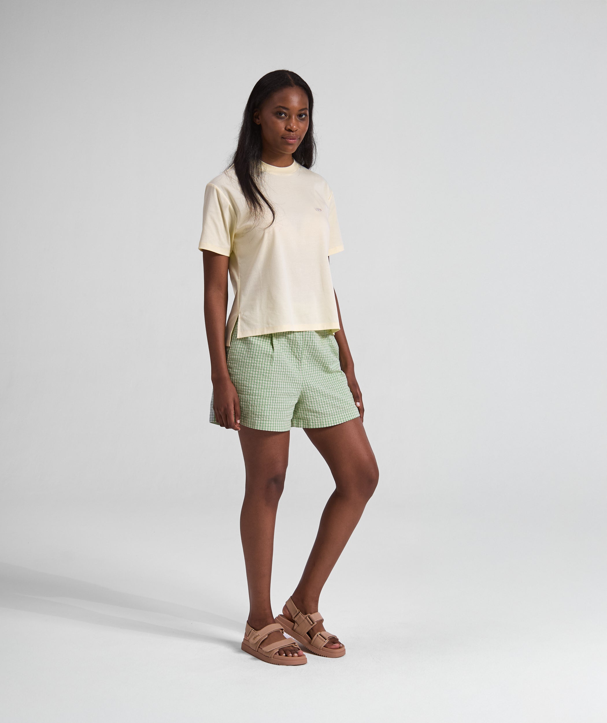 Ladies FreeMotion Tee - Light Butter