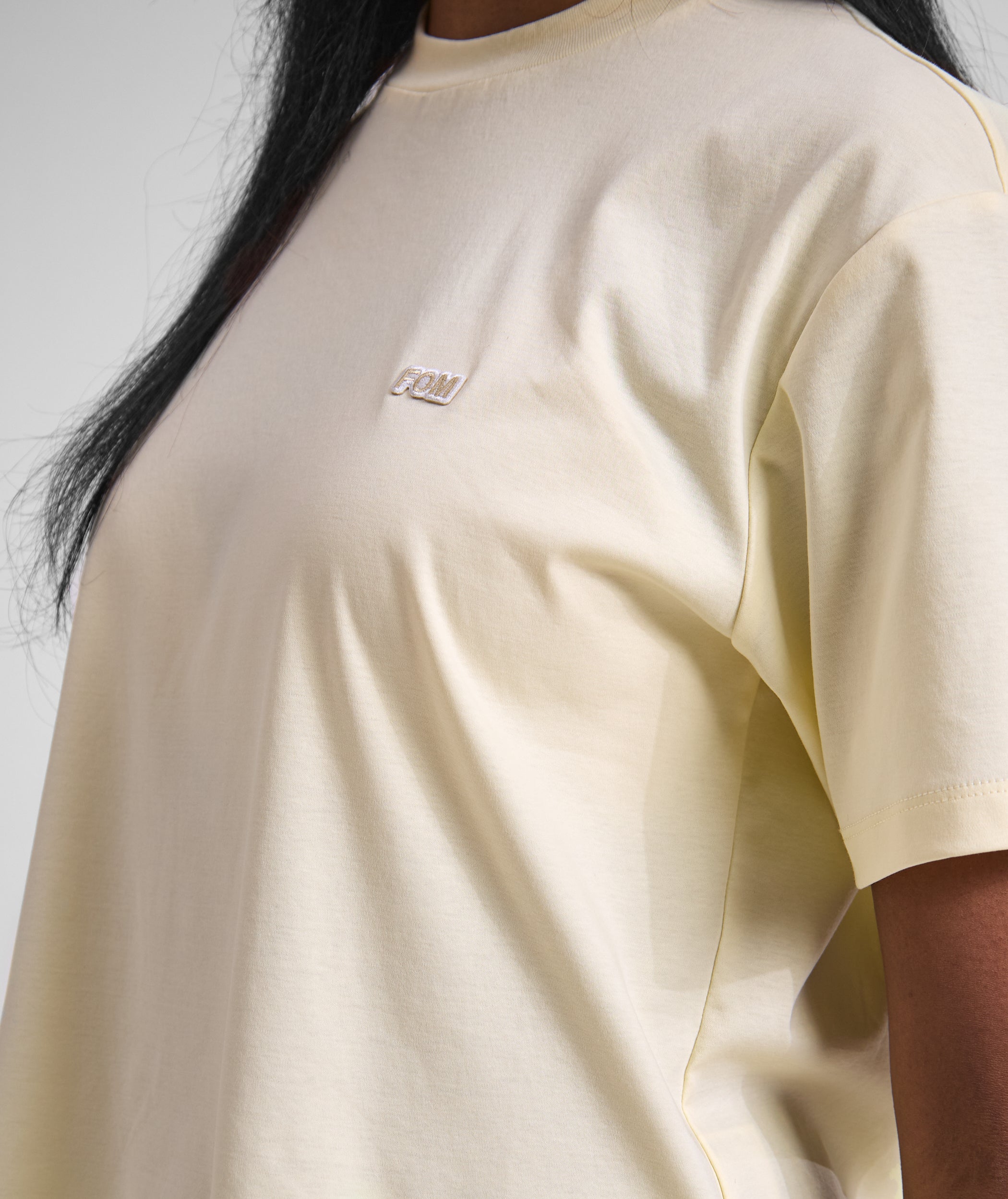 Ladies FreeMotion Tee - Light Butter