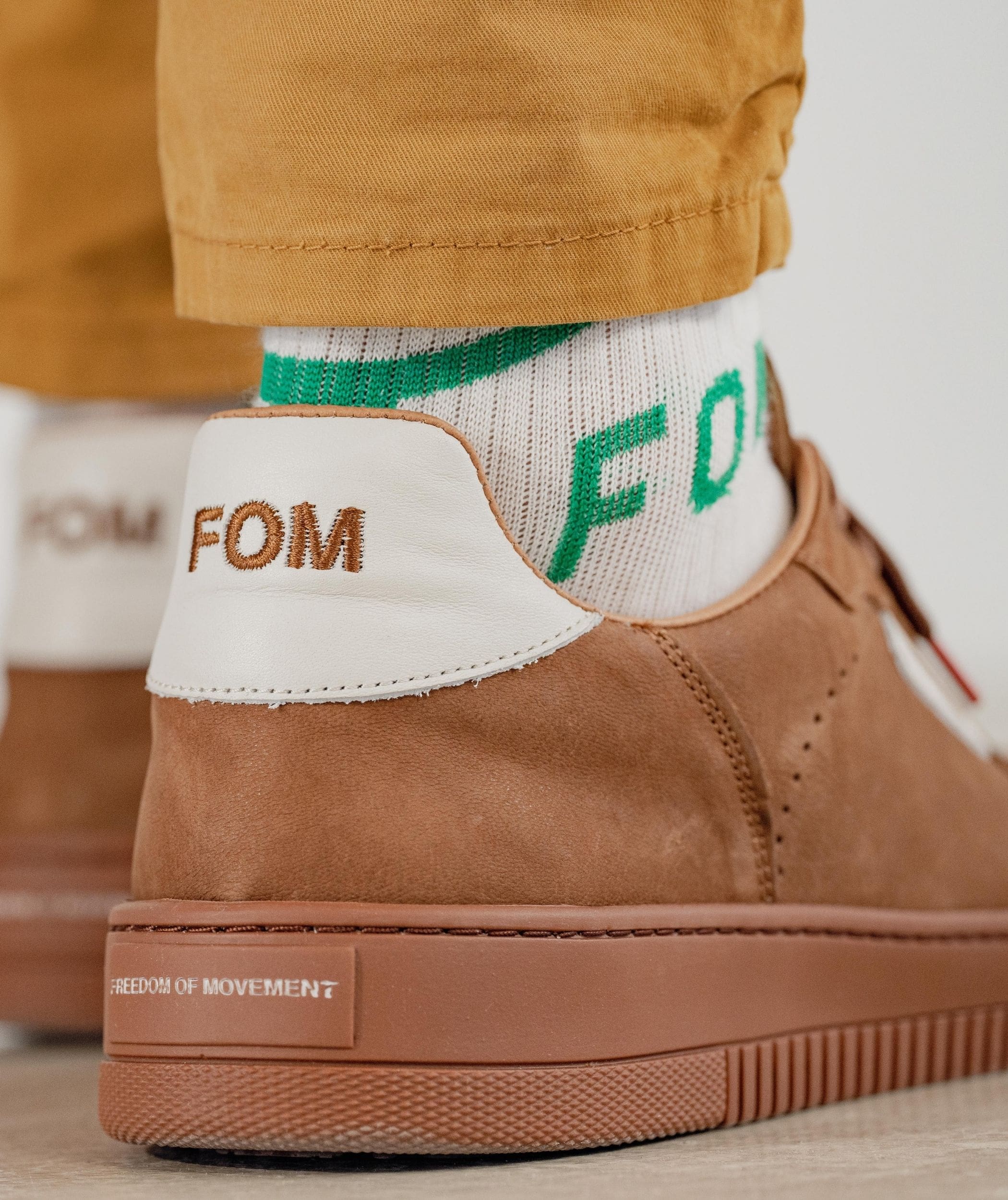 FOM Mens Tekkie - Whiskey