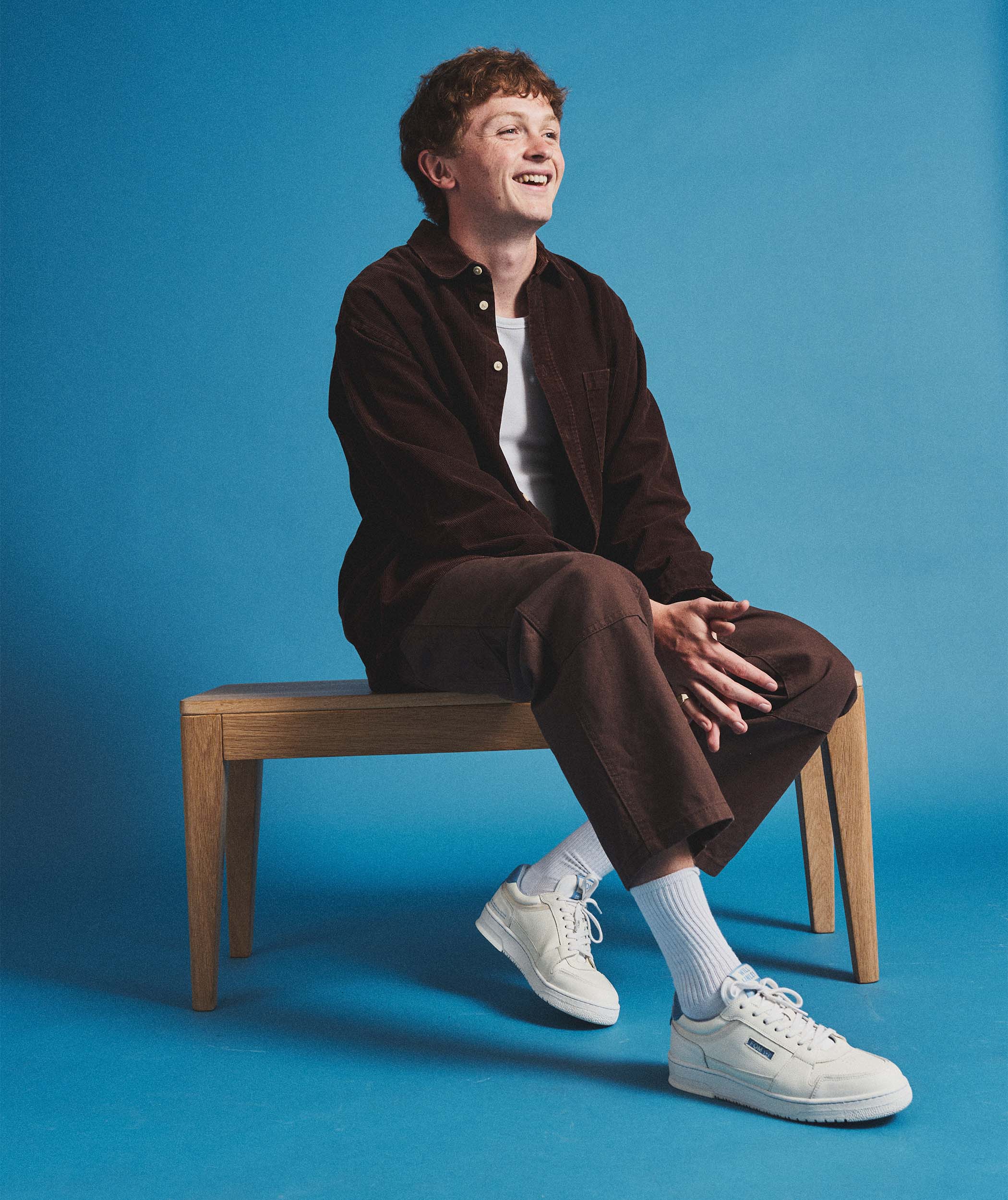 FOM x Will Linley Mens Courts - Sky Blue