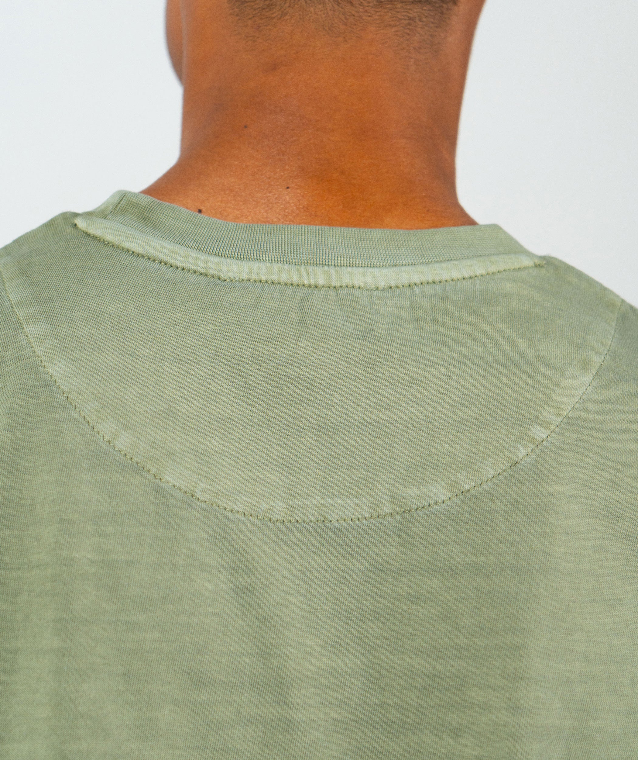 Mens Vintage Washed Tee - Sage
