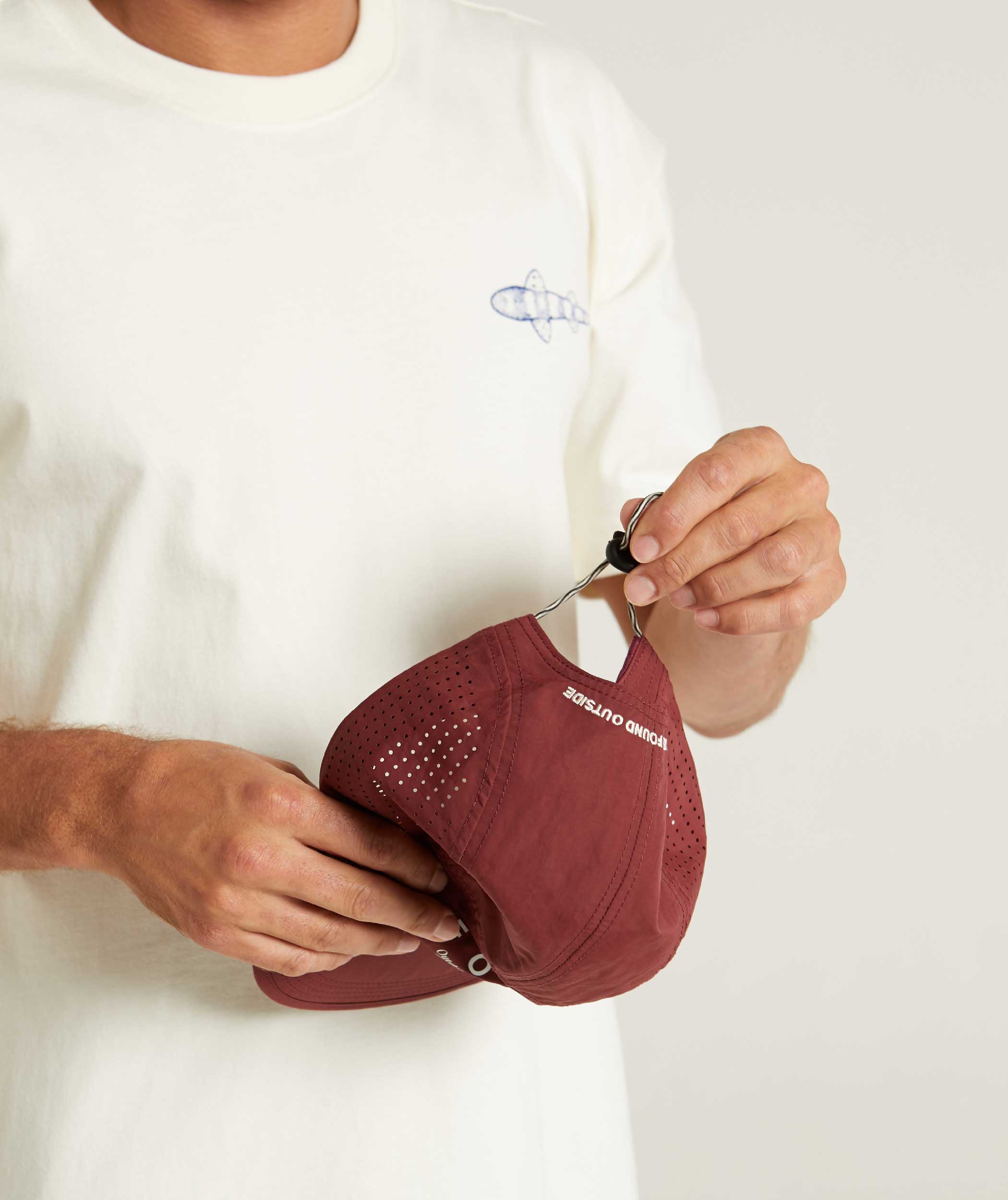 Outdoor Adventure Cap - Burgundy