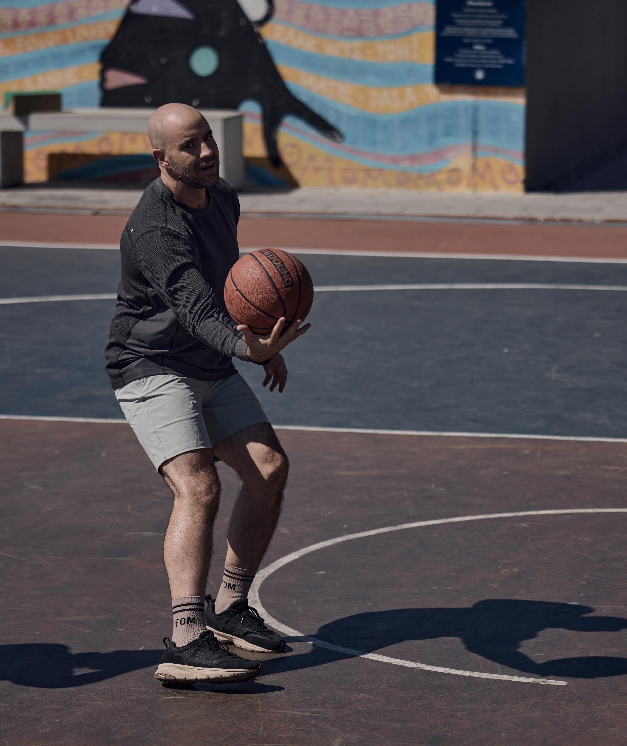 Mens Micro-Ripstop Shorts - Mineral Grey