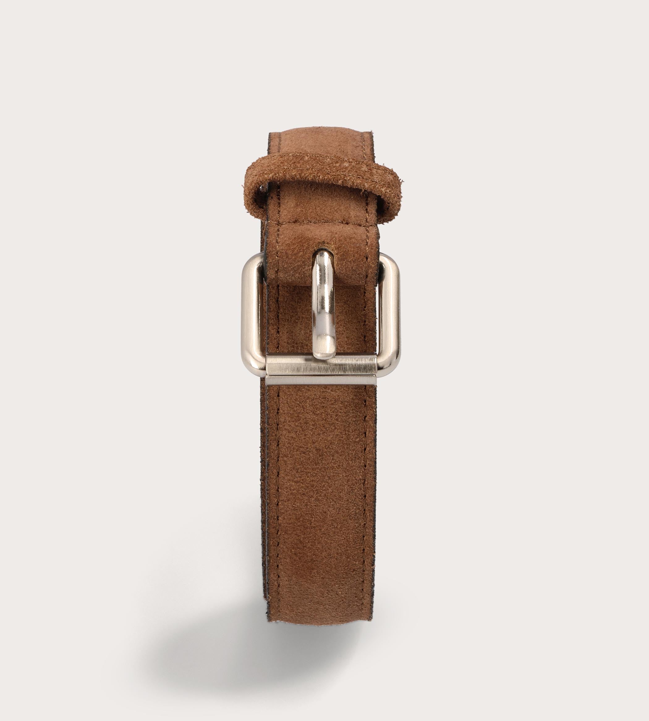 Ladies Belt  - Stone Suede