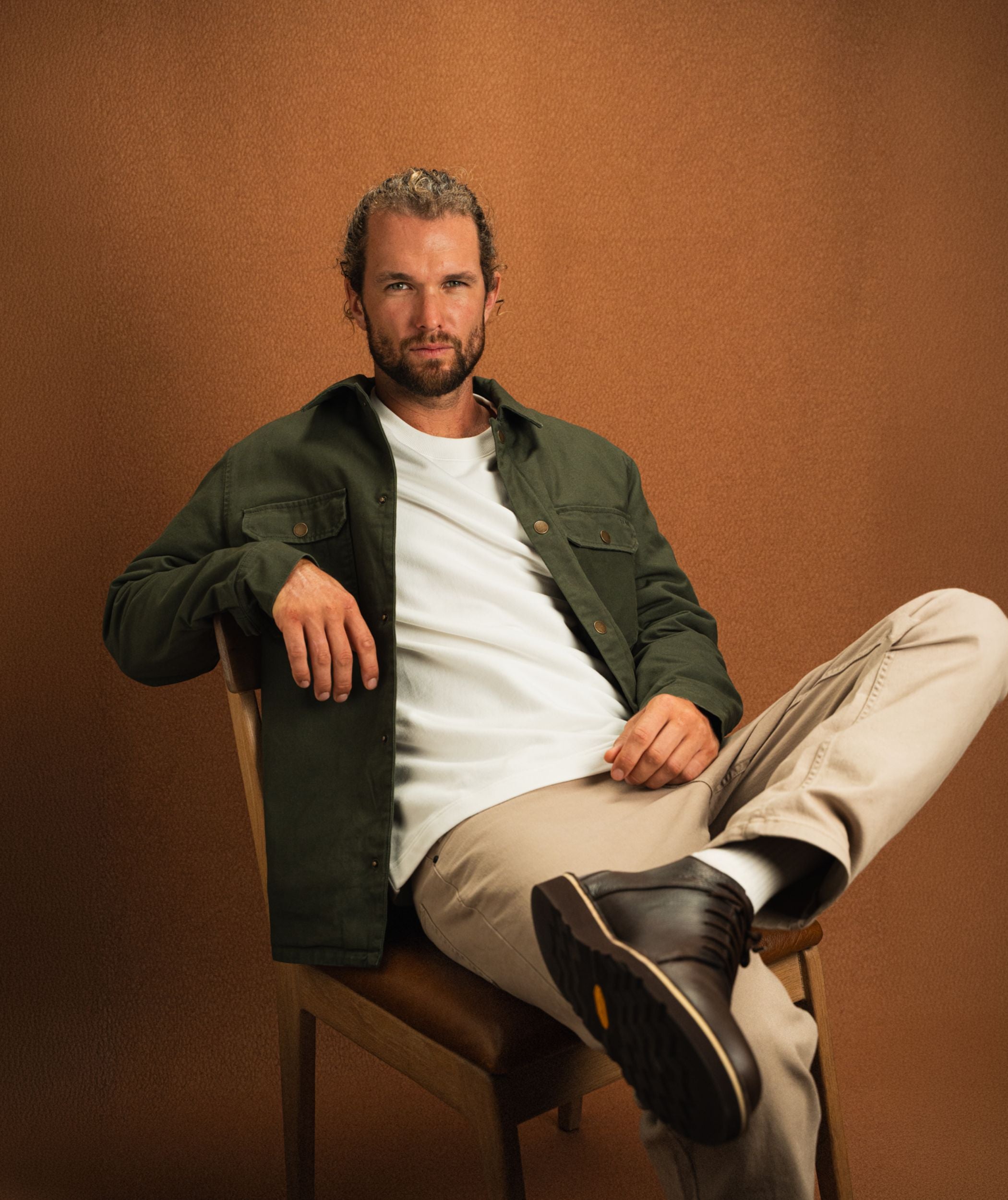 FOM x Kolisi Denim Pants - Sand