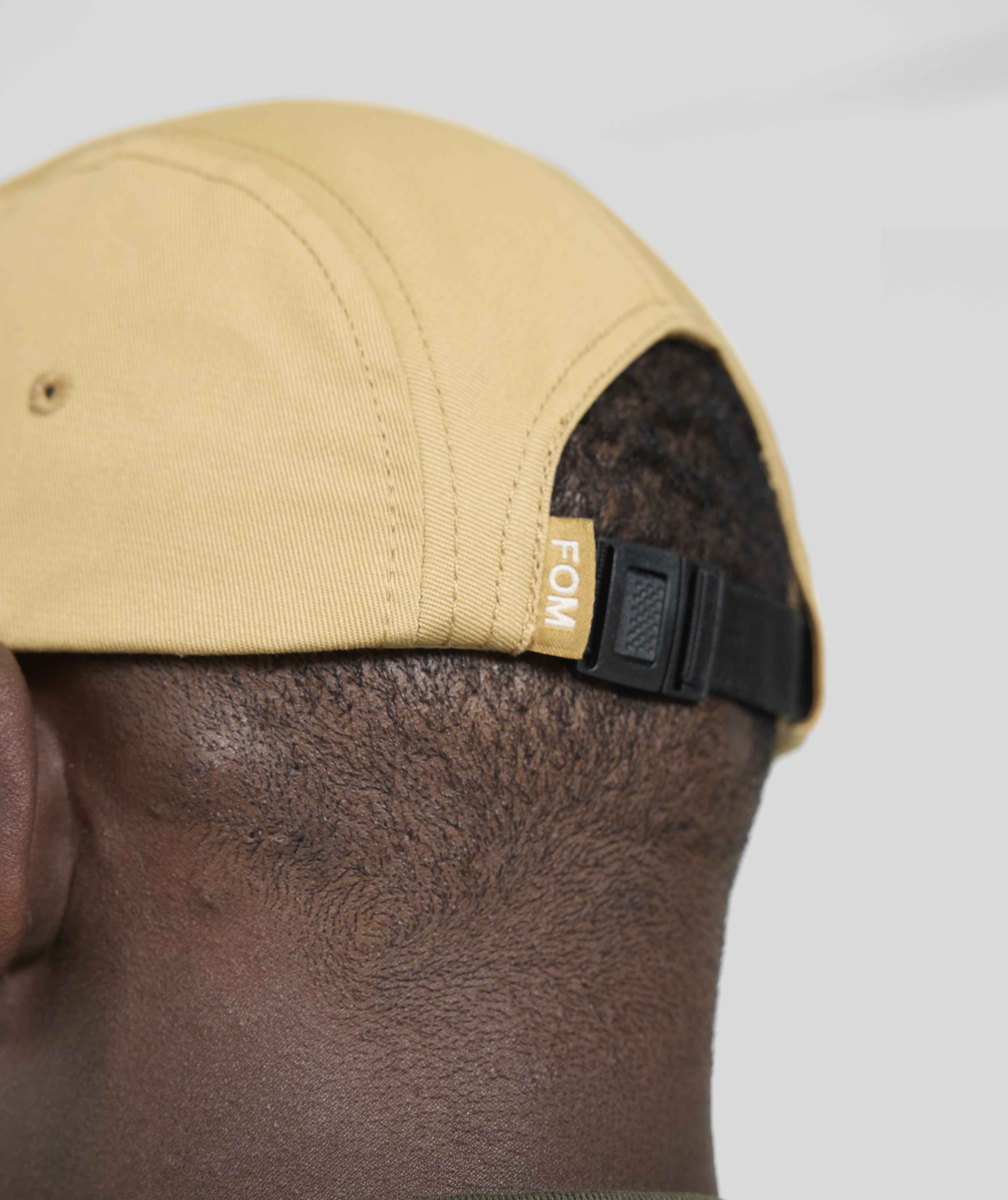 5 Panel Twill/Corduroy Cap - Stone