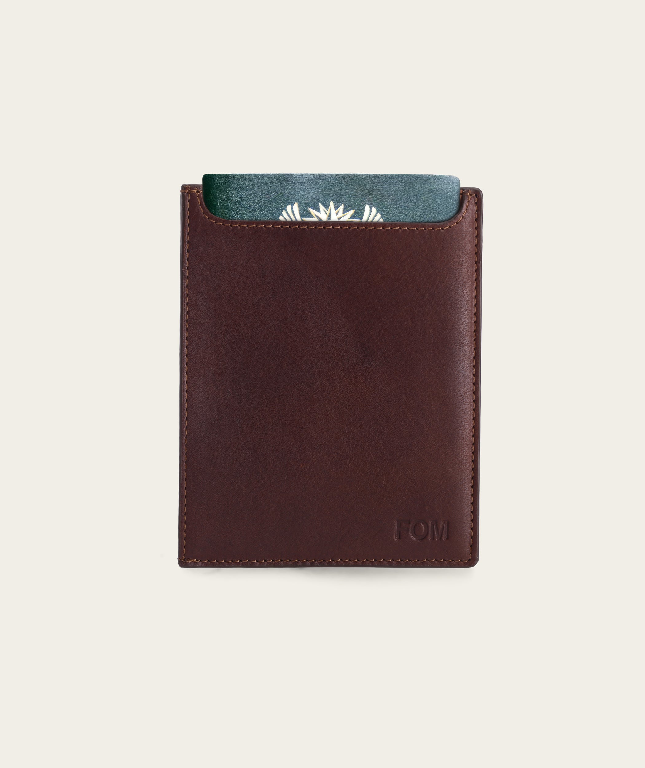 Passport Wallet - Okavango + Pecan