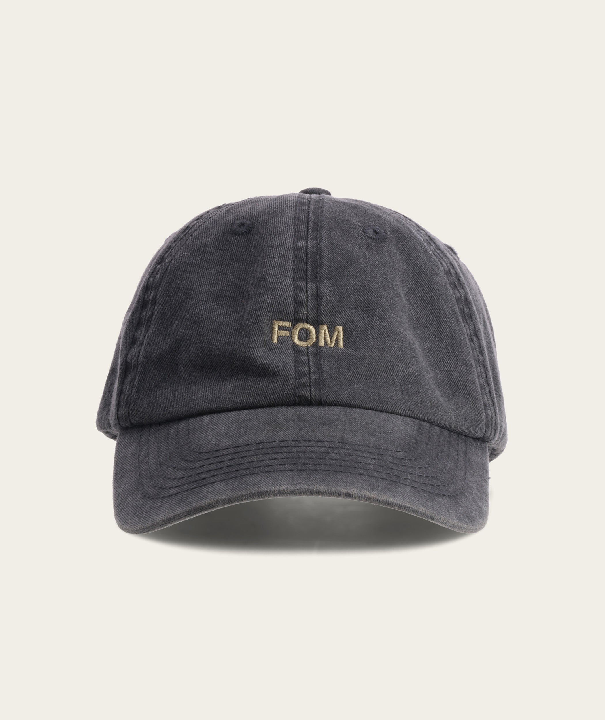 FOM Dad Cap - Washed Cement/ Green