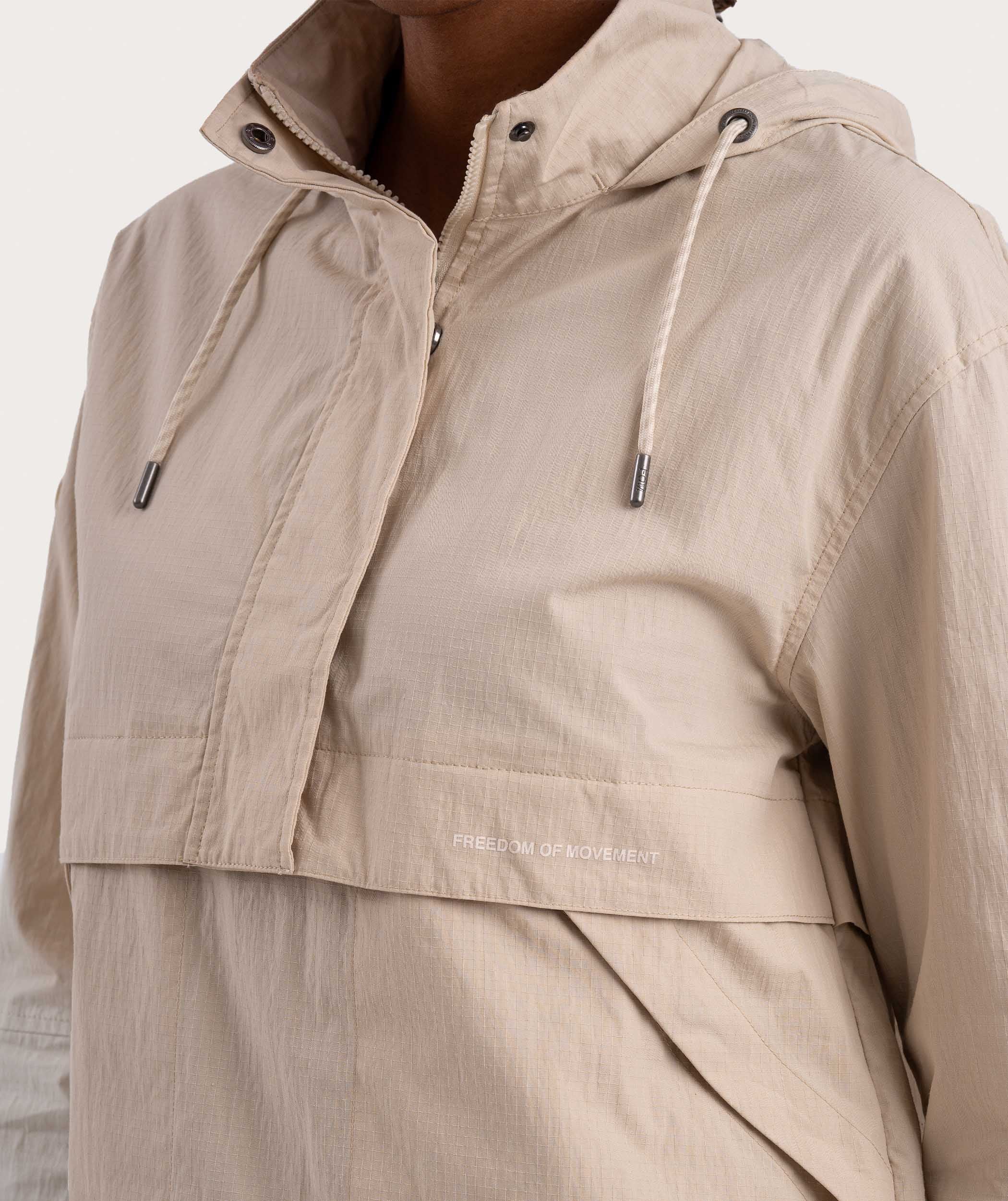 Ladies Anorak - Ecru