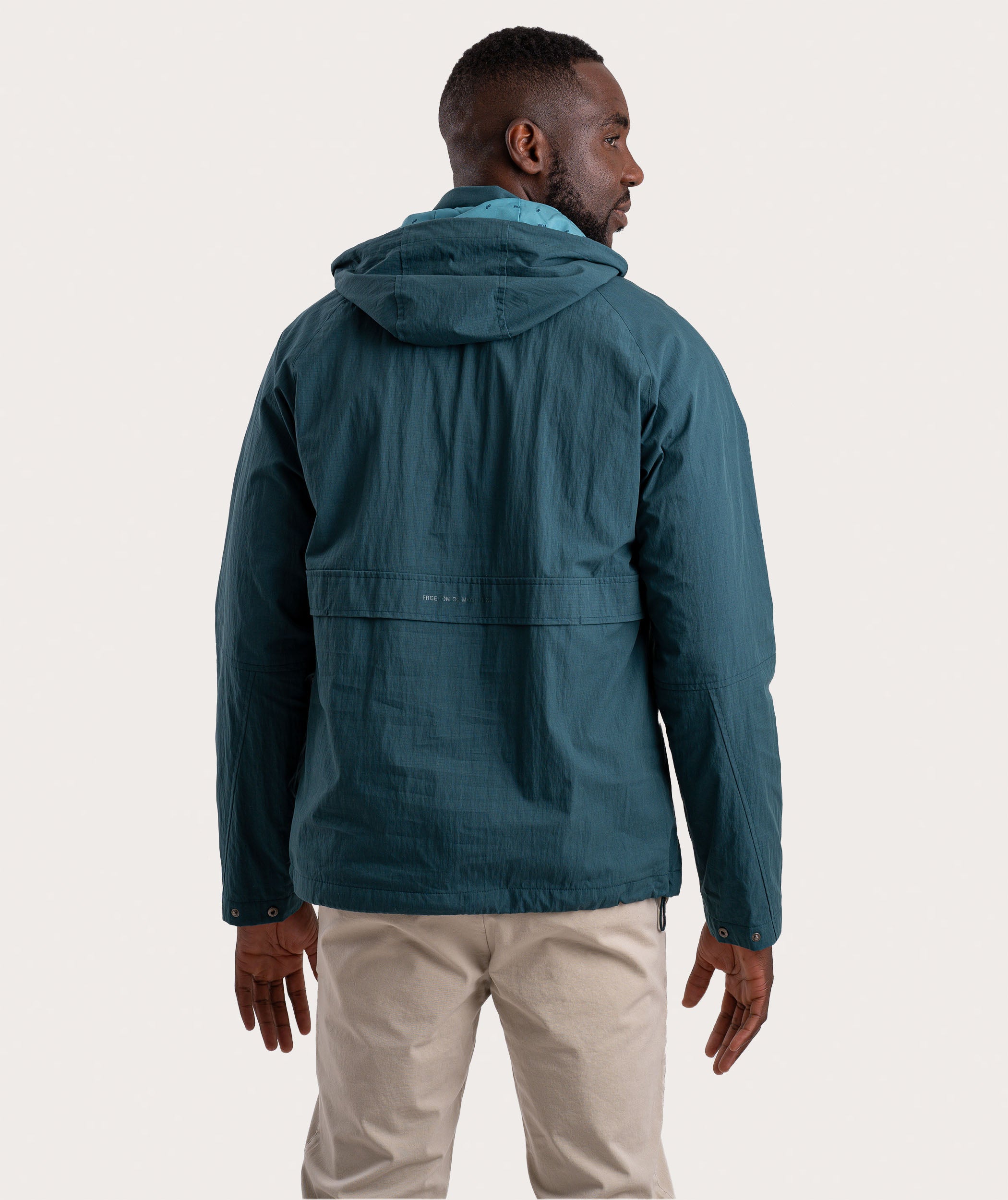 Mens Anorak - Dark Teal