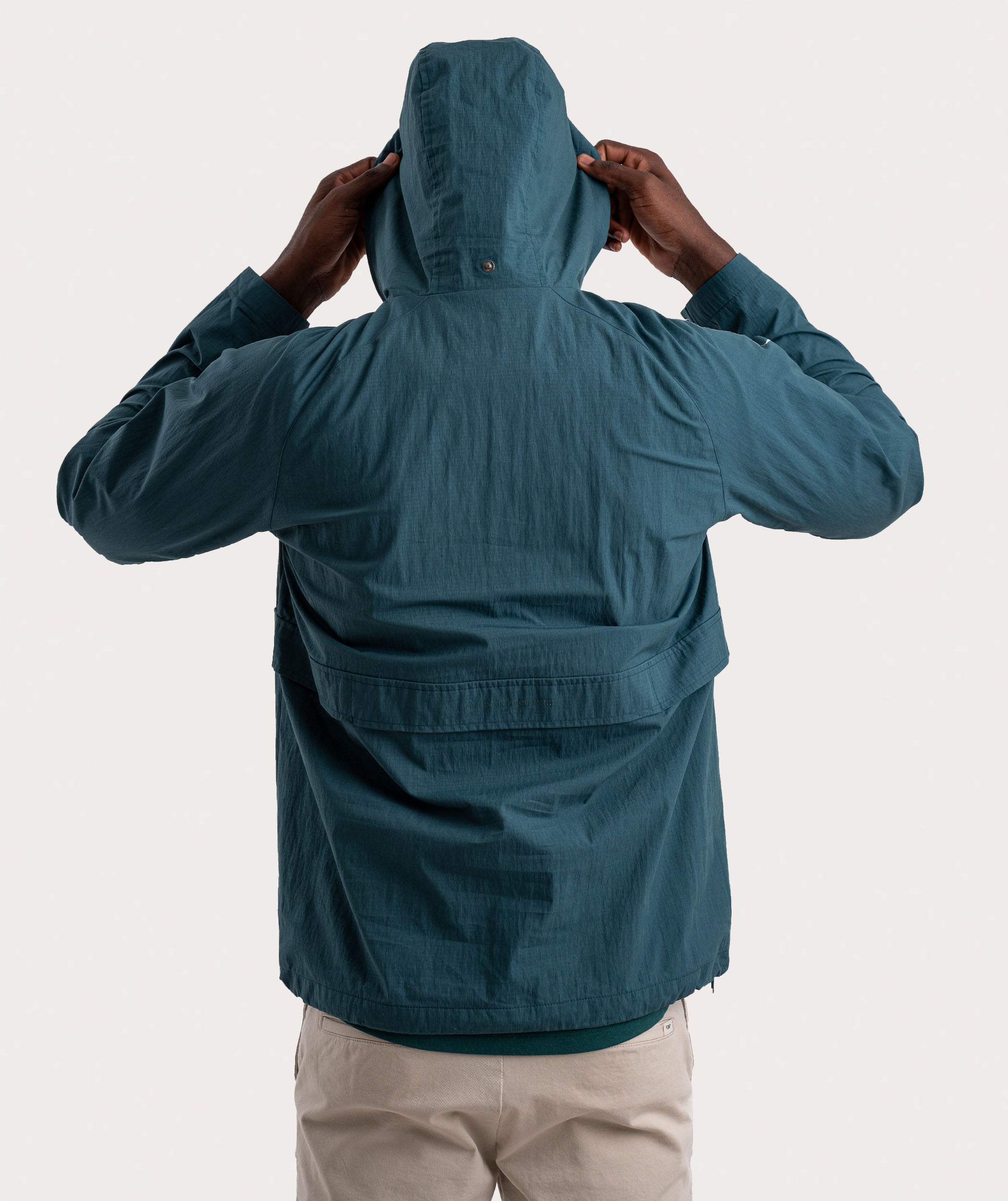 Mens Anorak - Dark Teal