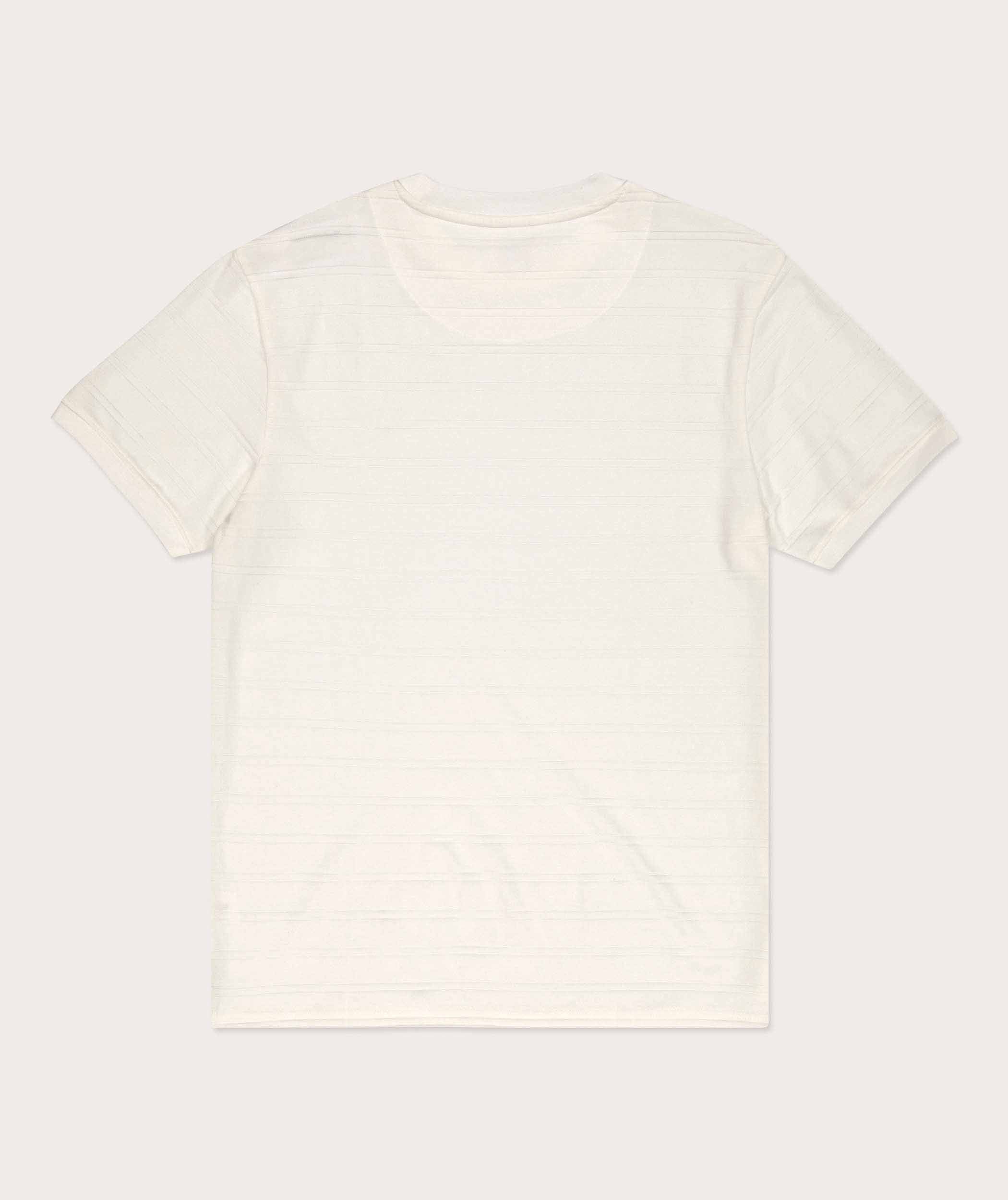 Mens Pique Tee - Ivory