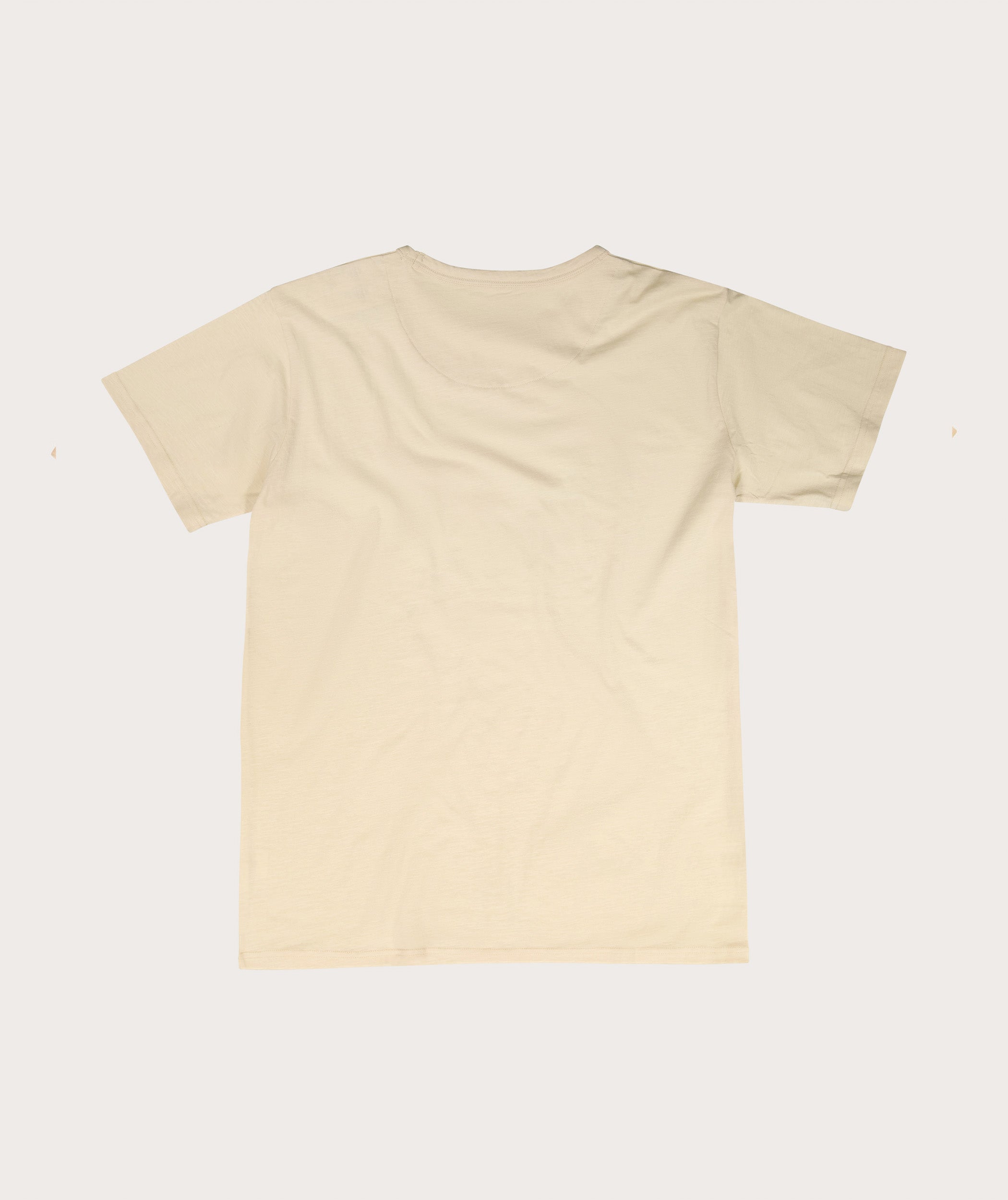 Mens Standard Cotton Slub Tee - Biscotti