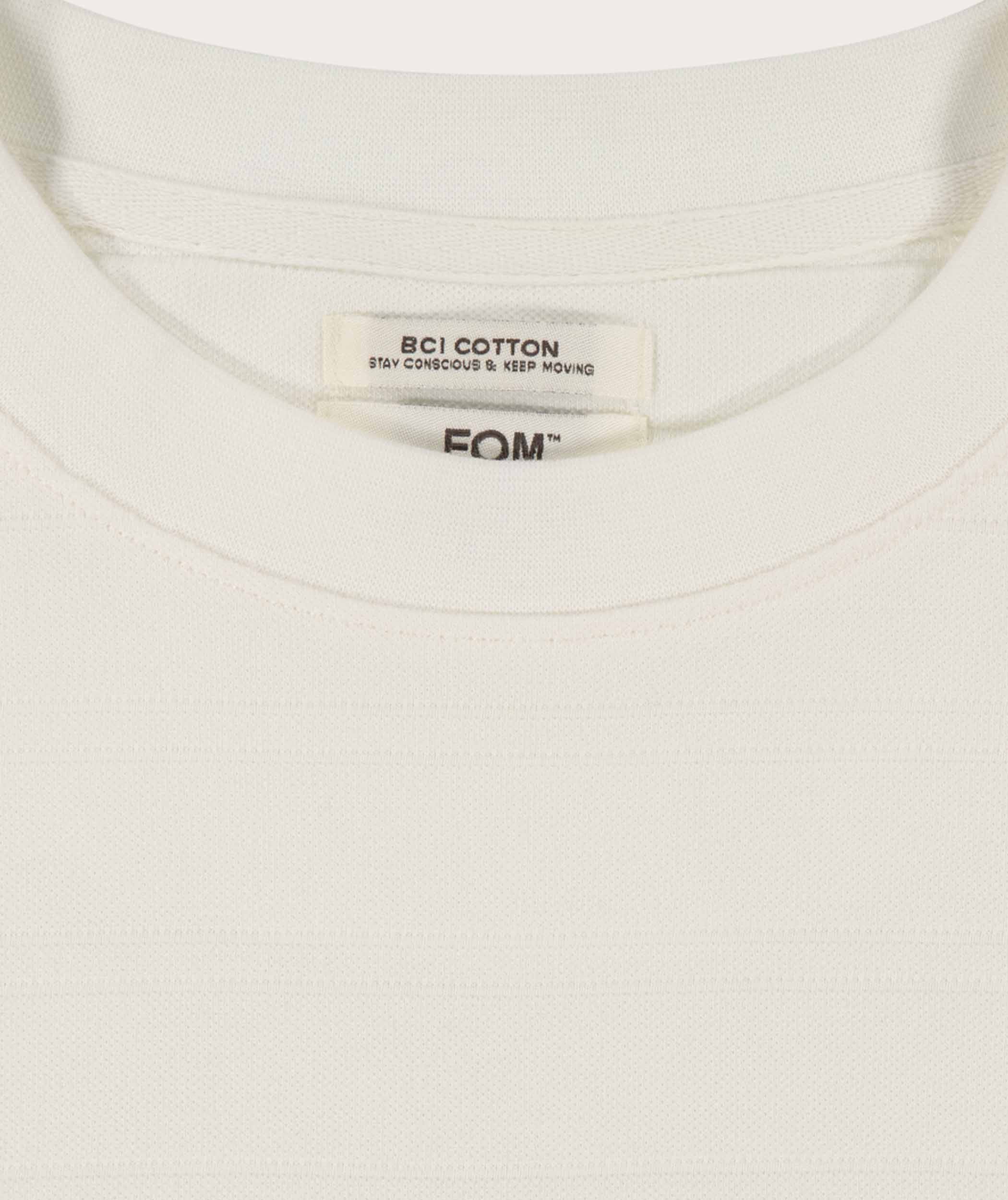 Mens Pique Tee - Ivory