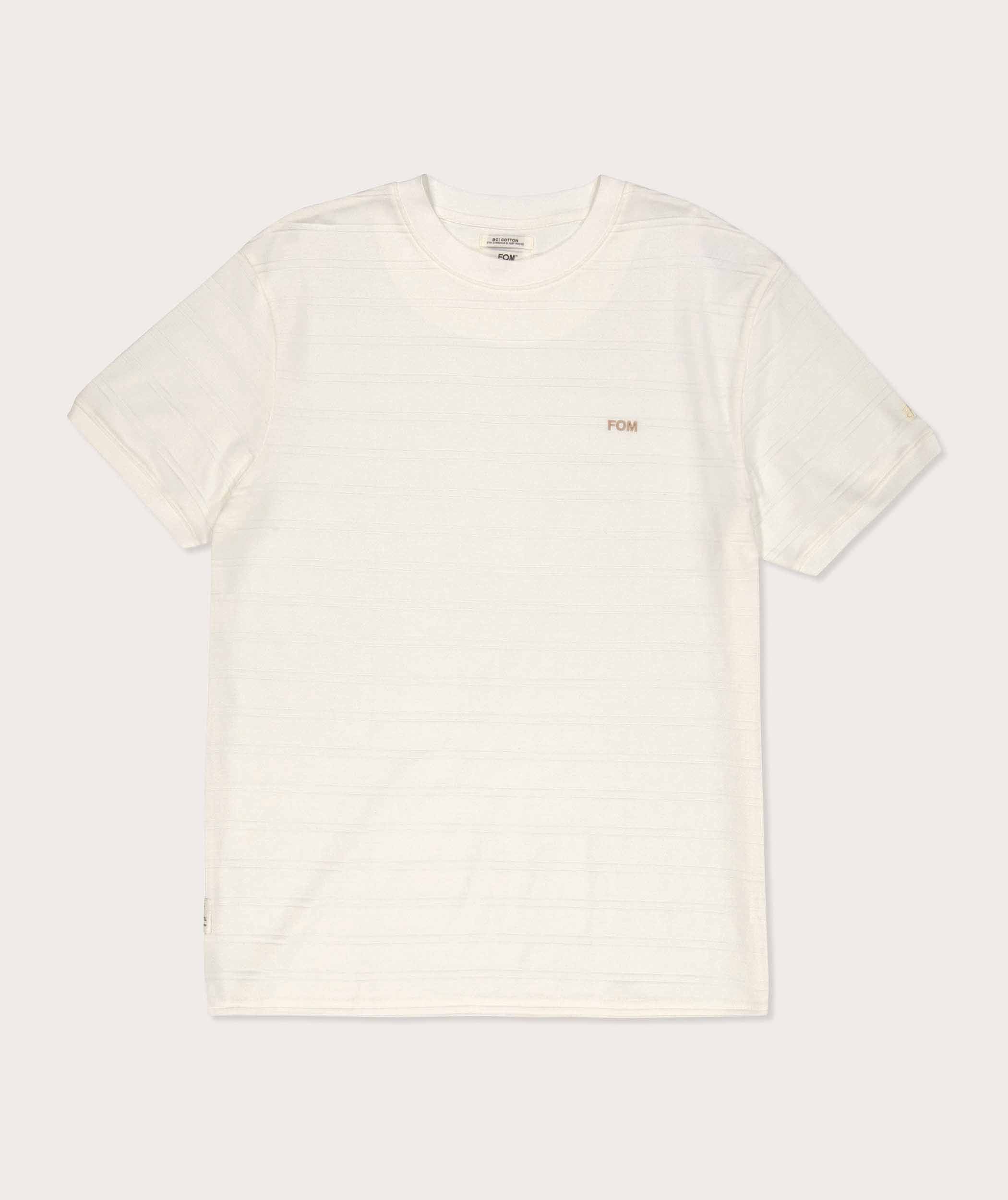 Mens Pique Tee - Ivory