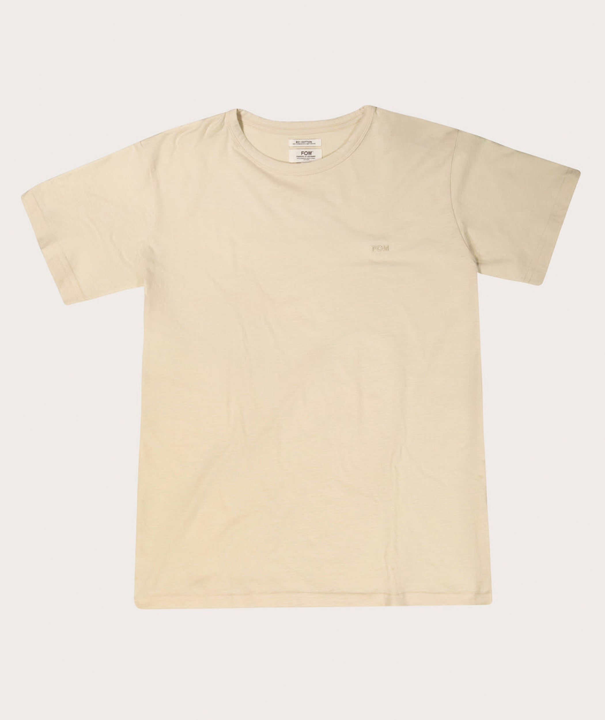 Mens Standard Cotton Slub Tee - Biscotti