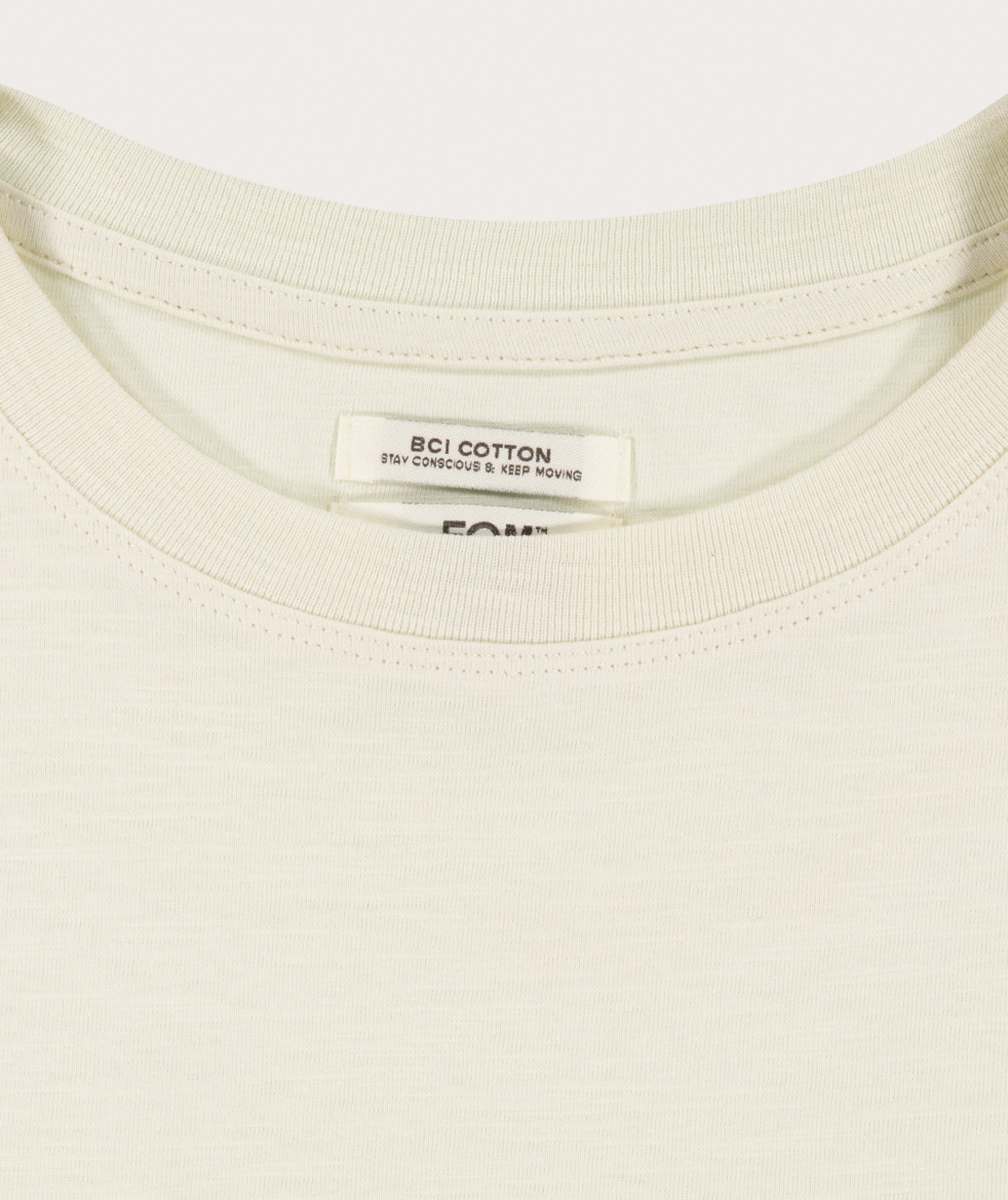 Ladies Standard Cotton Slub Tee - Ivory