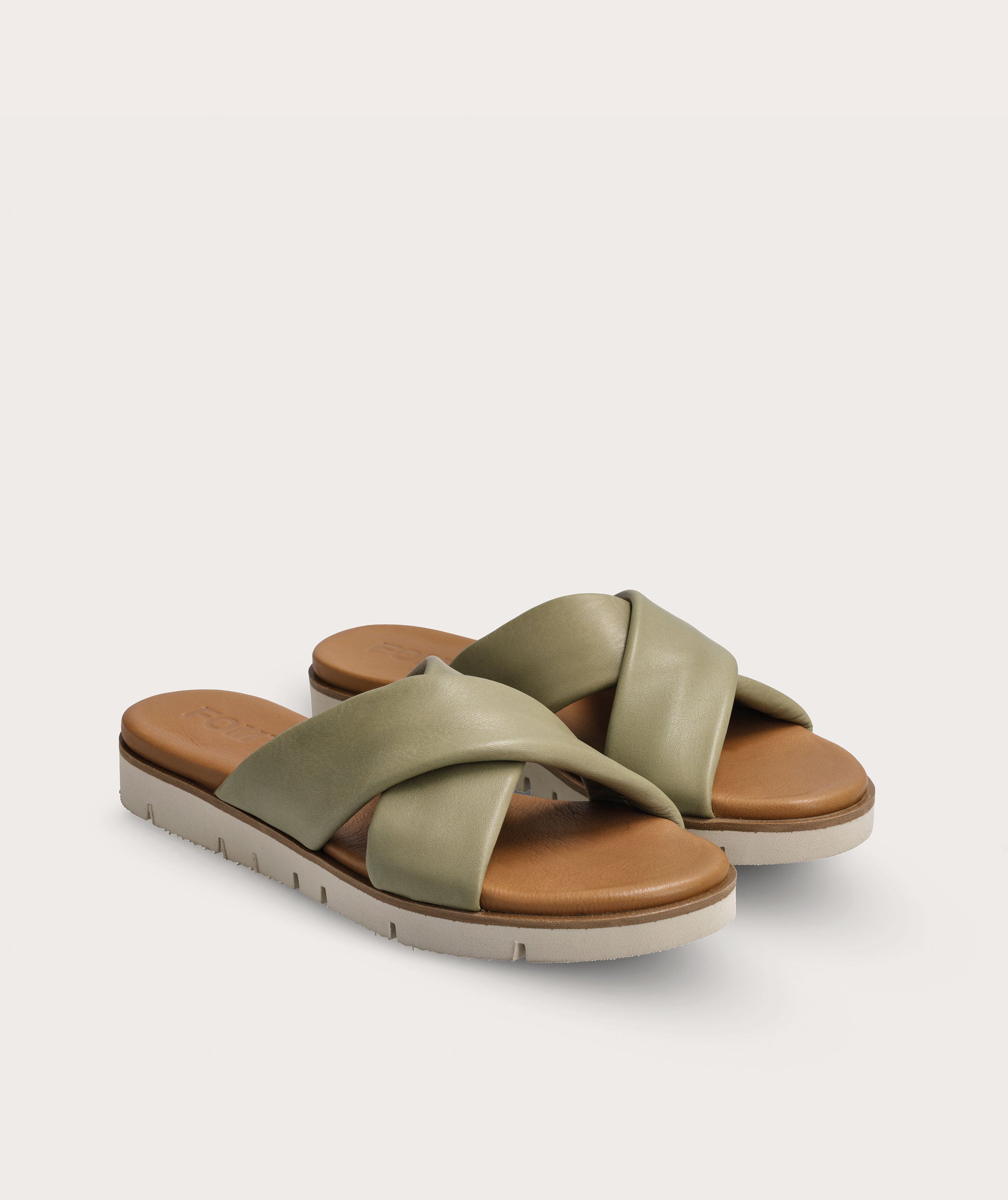 Ladies Crossover Sandal - Desert Sage