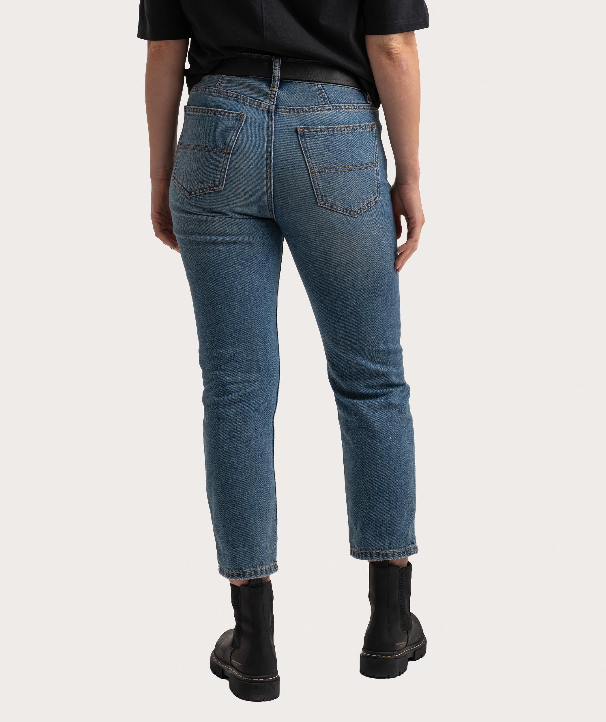 Ladies Relaxed Denim - Indigo