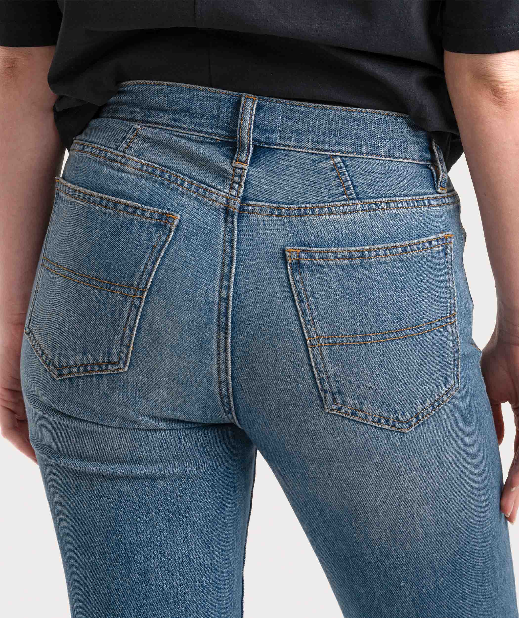 Ladies Relaxed Denim - Indigo