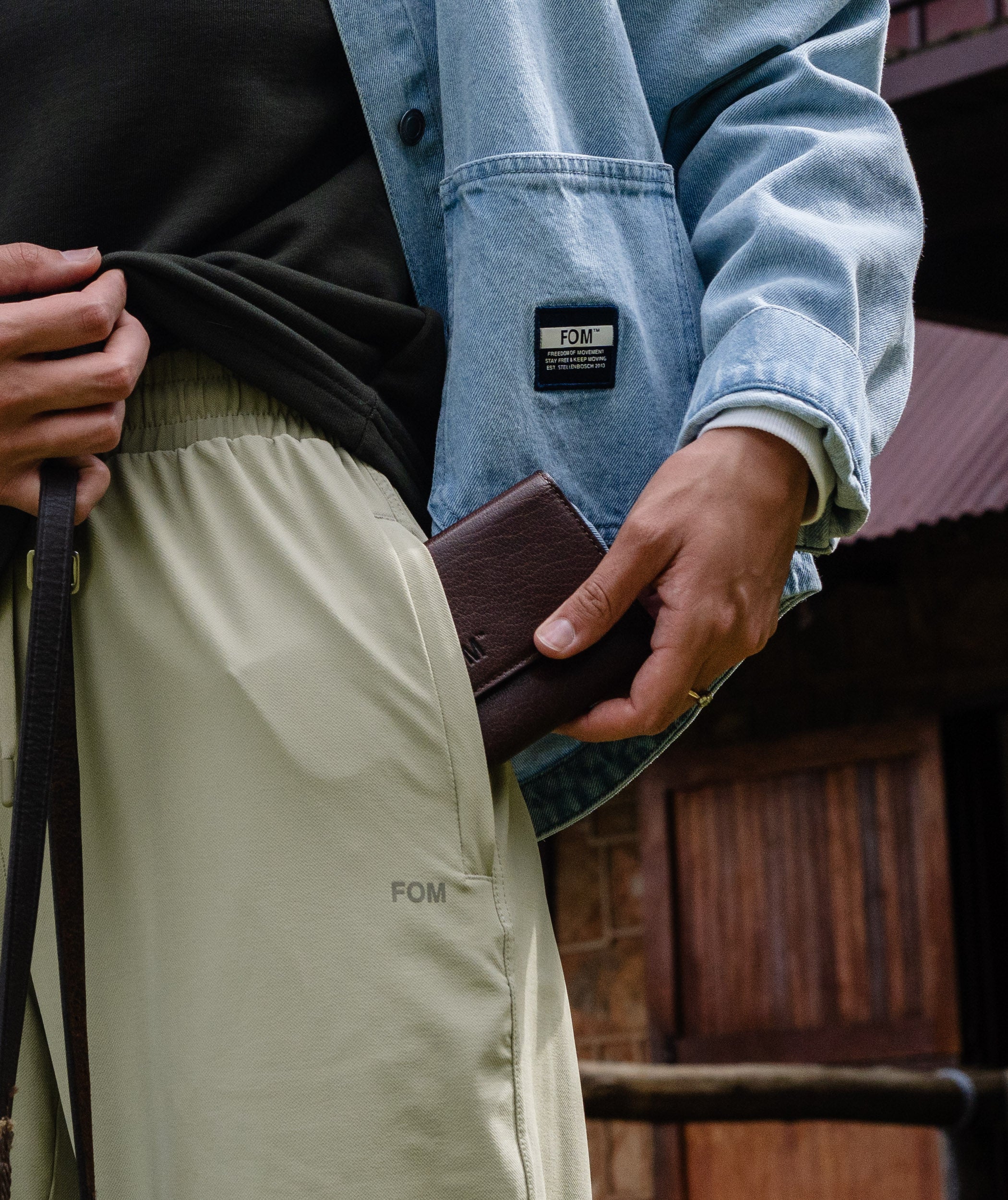 Ladies Denim Shacket - Light Wash