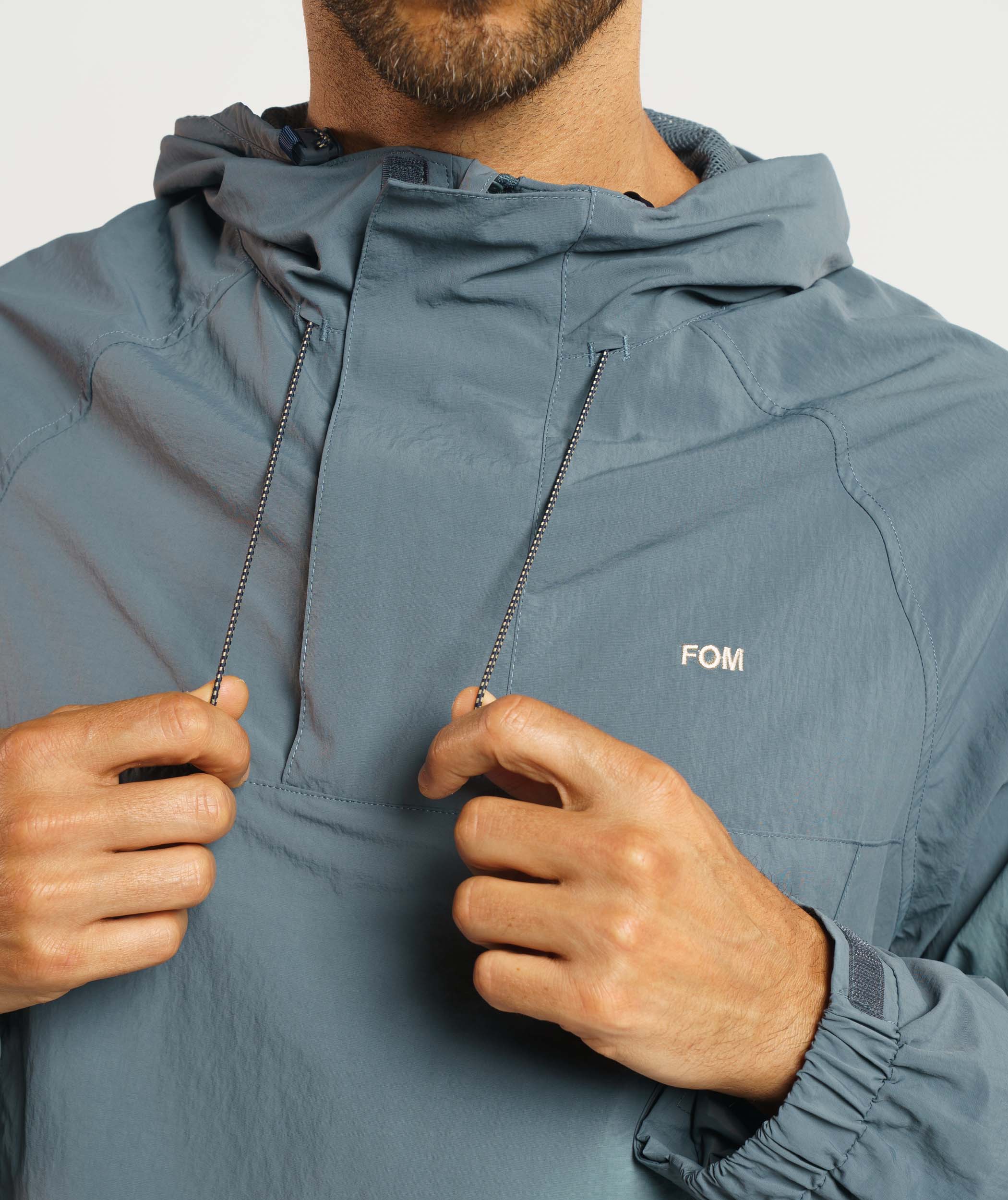 Mens Pullover Anorak - Stormy Weather