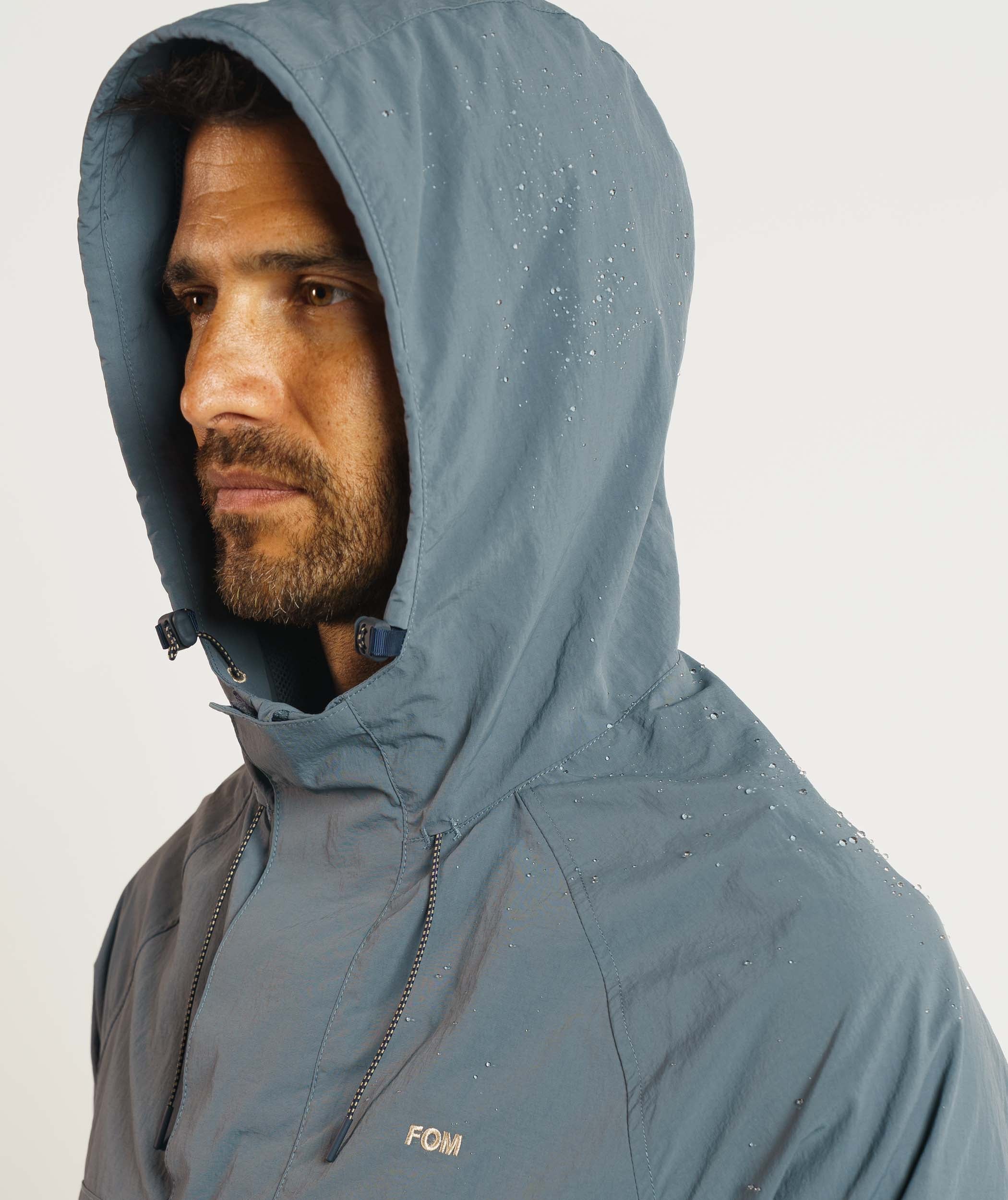 Mens Pullover Anorak - Stormy Weather