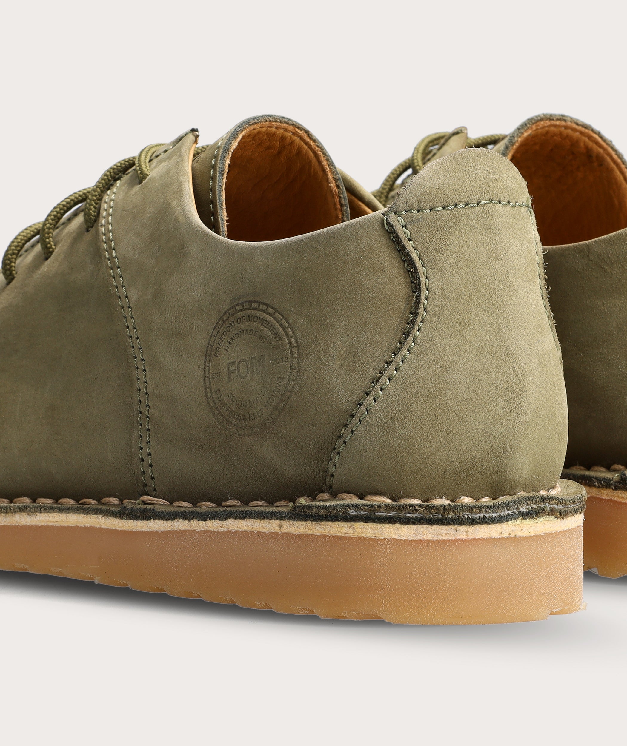 FOM x Kolisi Vellies Standard Low-Cut - Field Green