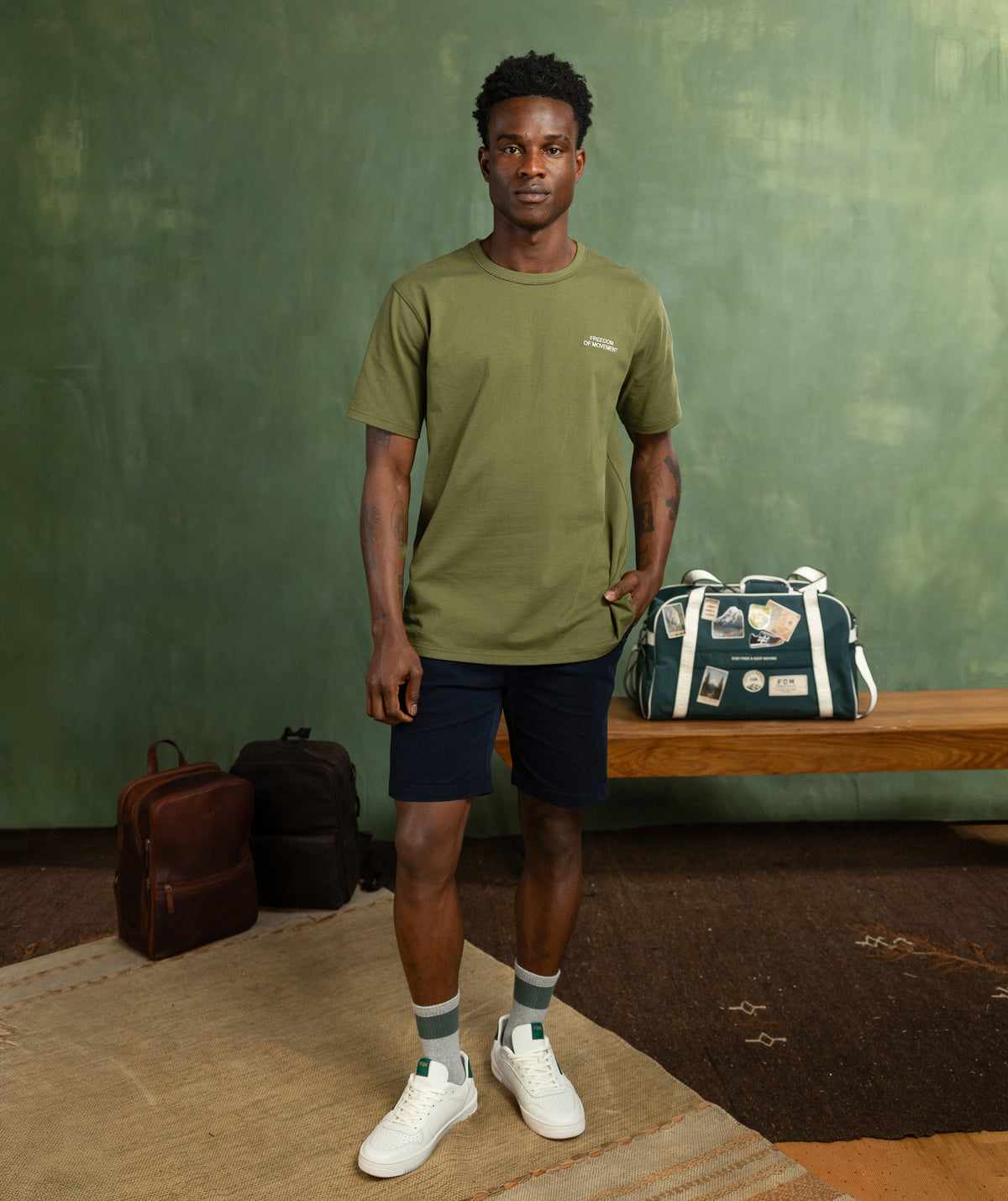 Mens Regular Tee - Olive