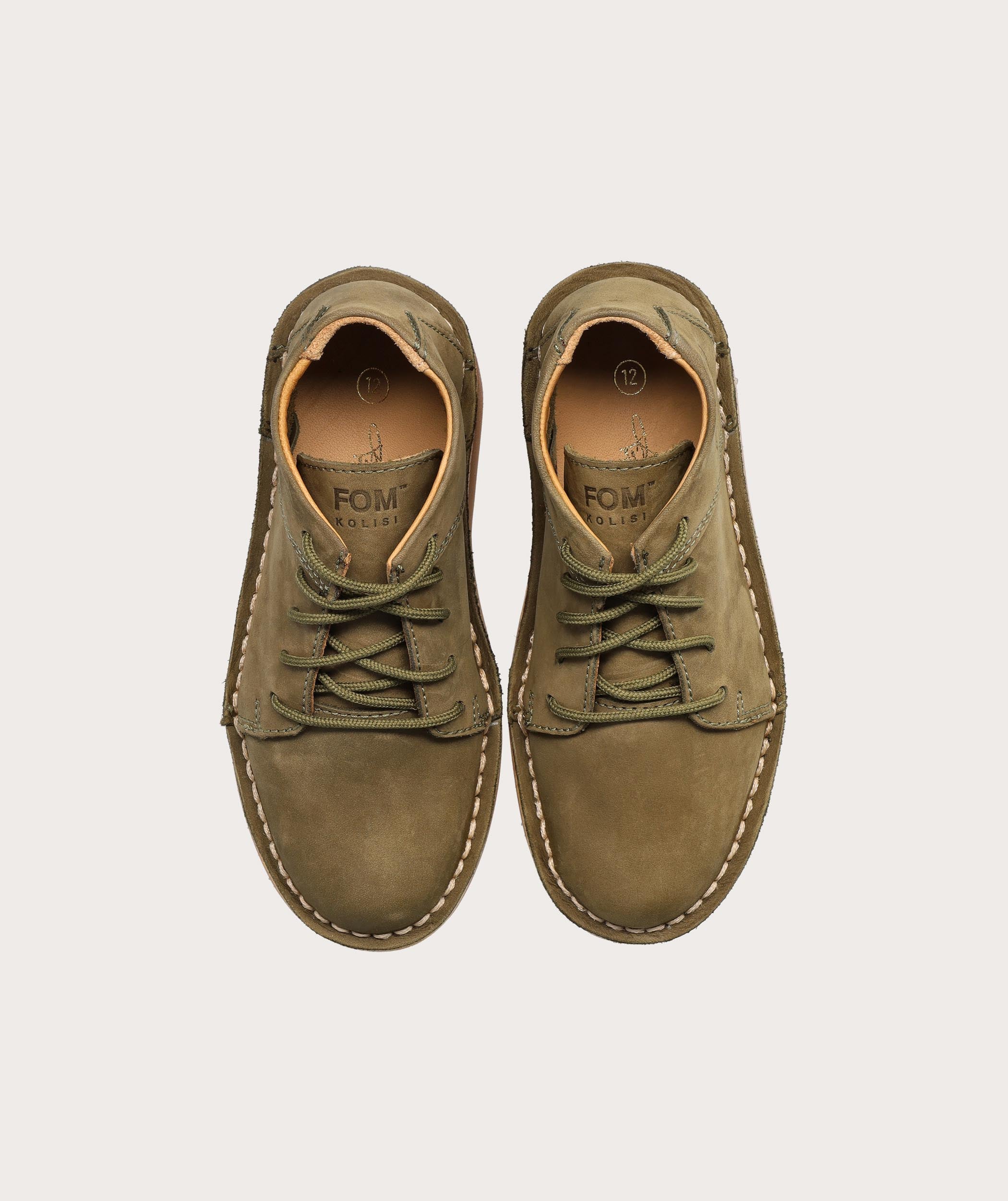 FOM x Kolisi Mini Vellies - Field Green