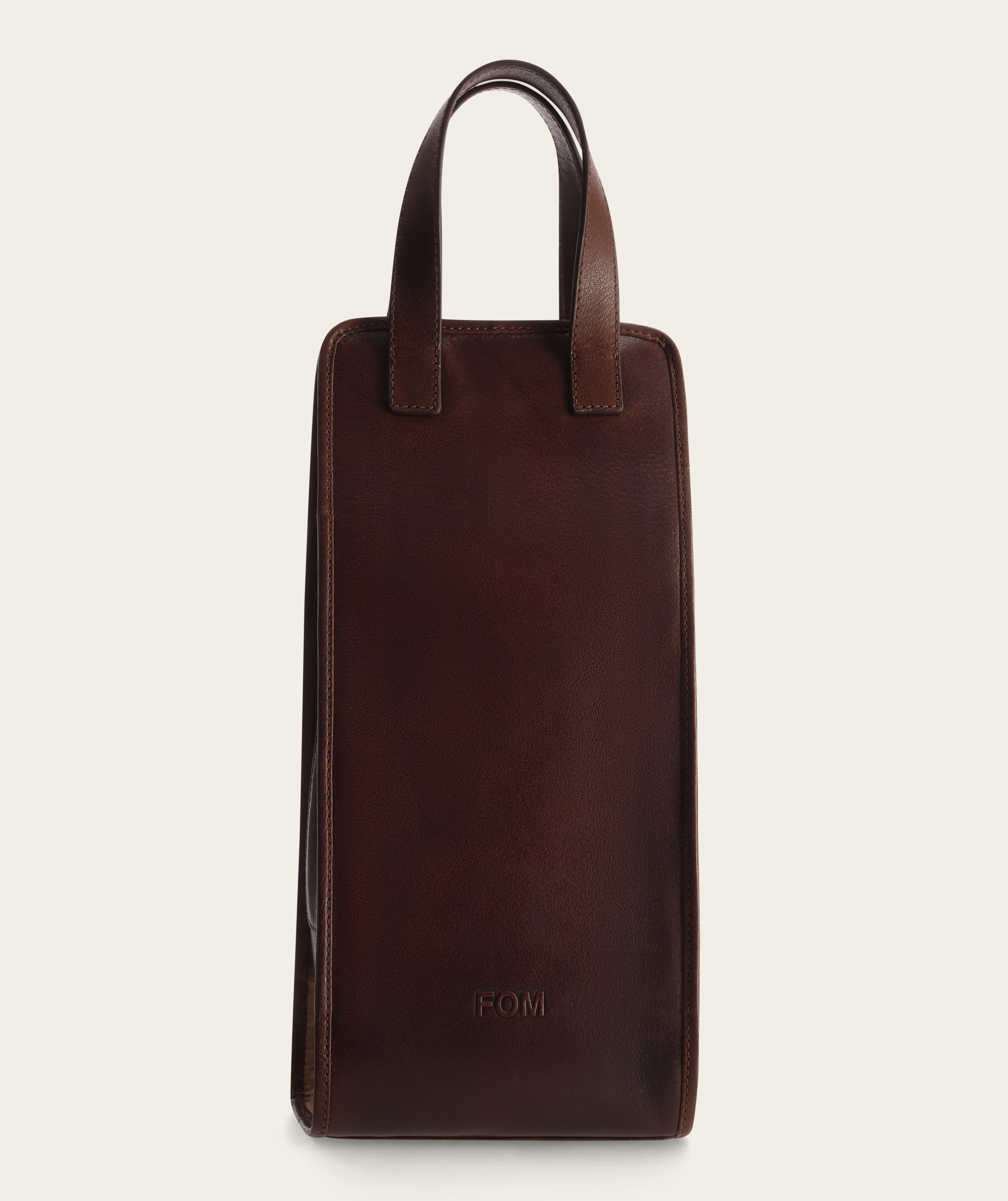Wine Carrier - Dark Choc