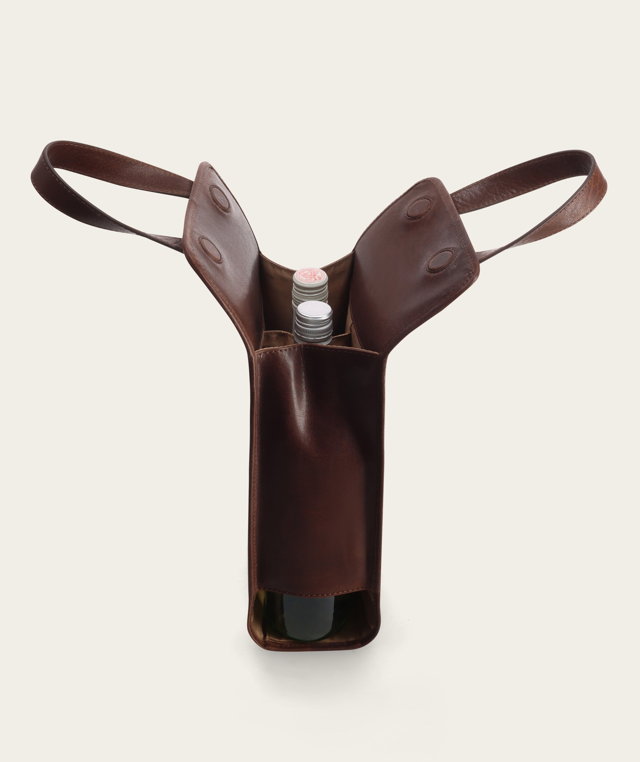 Wine Carrier - Dark Choc