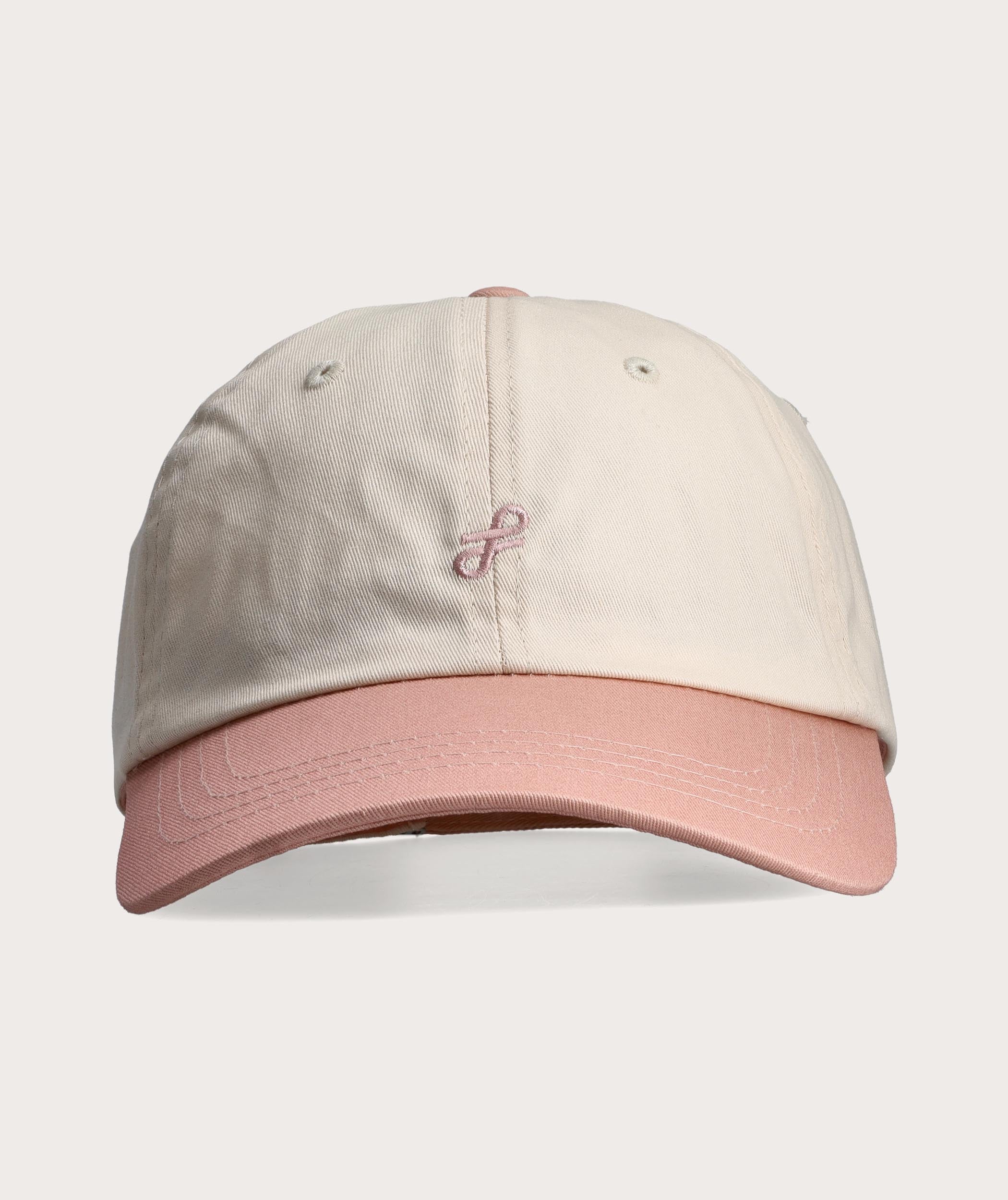 FOM Varsity Cap - Ivory/ Blush