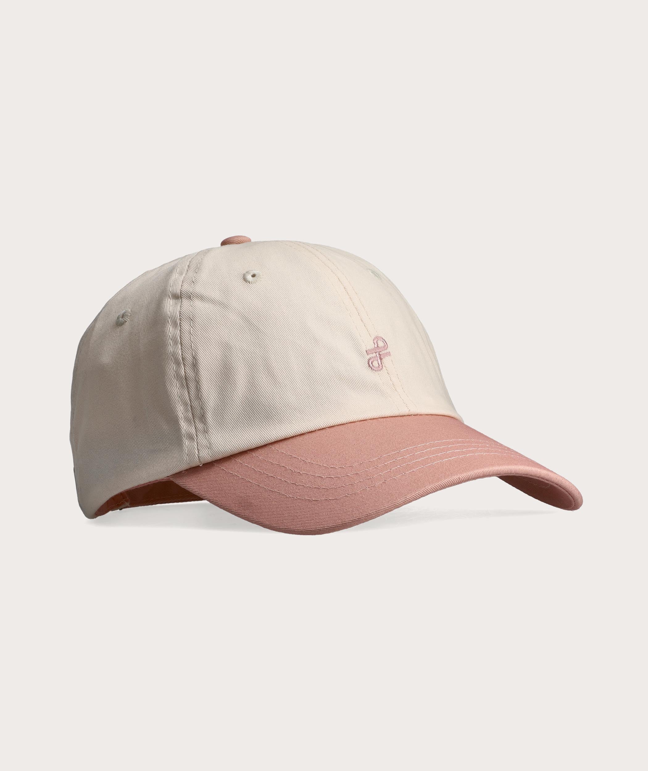 FOM Varsity Cap - Ivory/ Blush