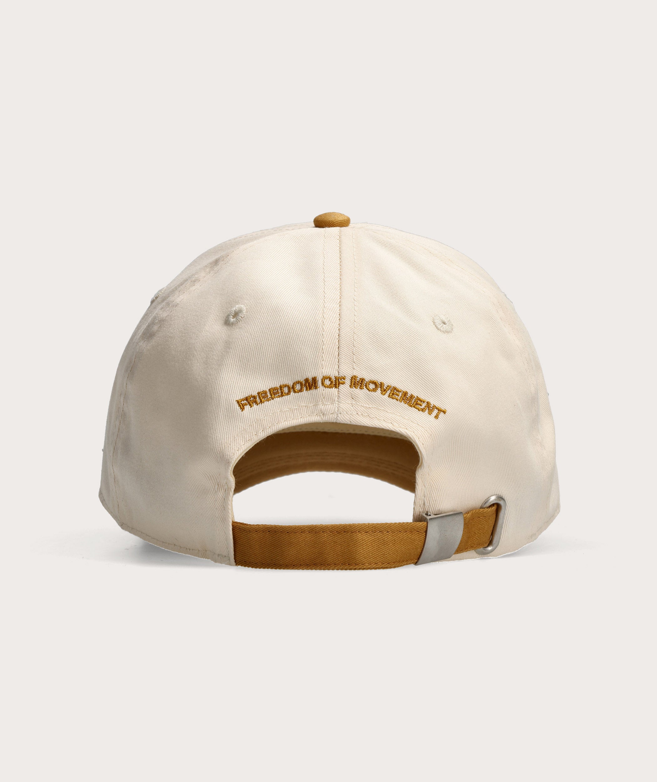 FOM Varsity Cap - Ivory / Mustard