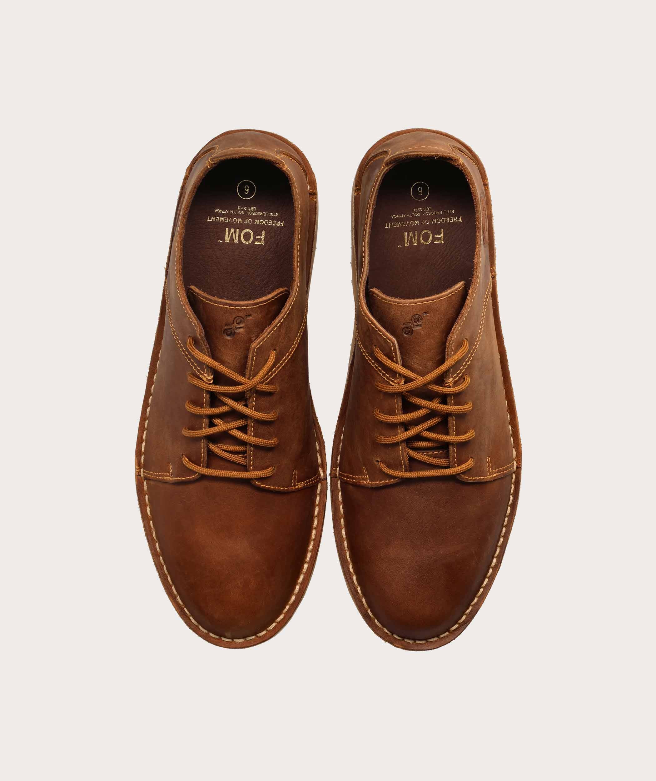 FOM Vellies Standard Low-Cut - Whiskey