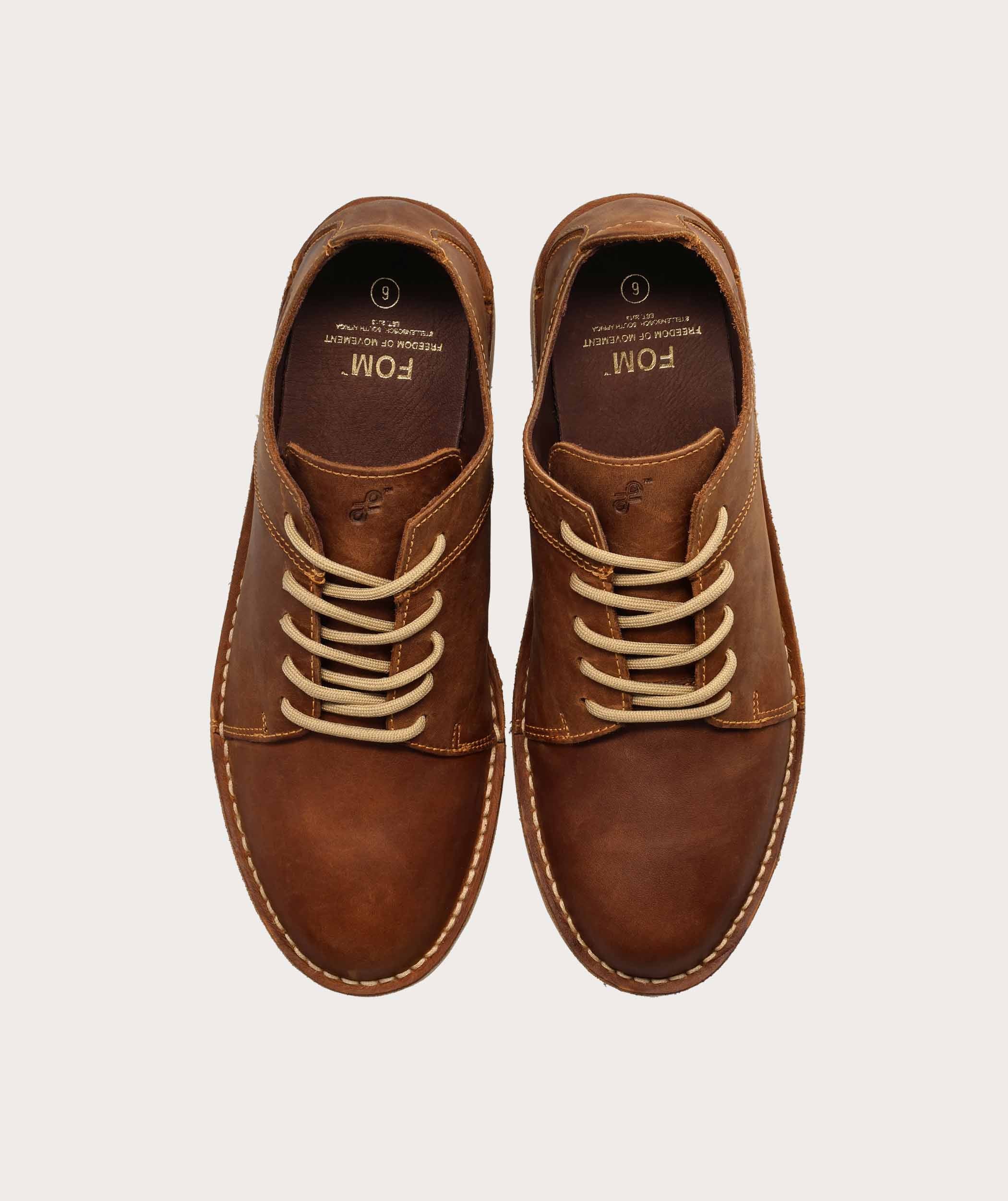 FOM Vellies Standard Low-Cut - Whiskey