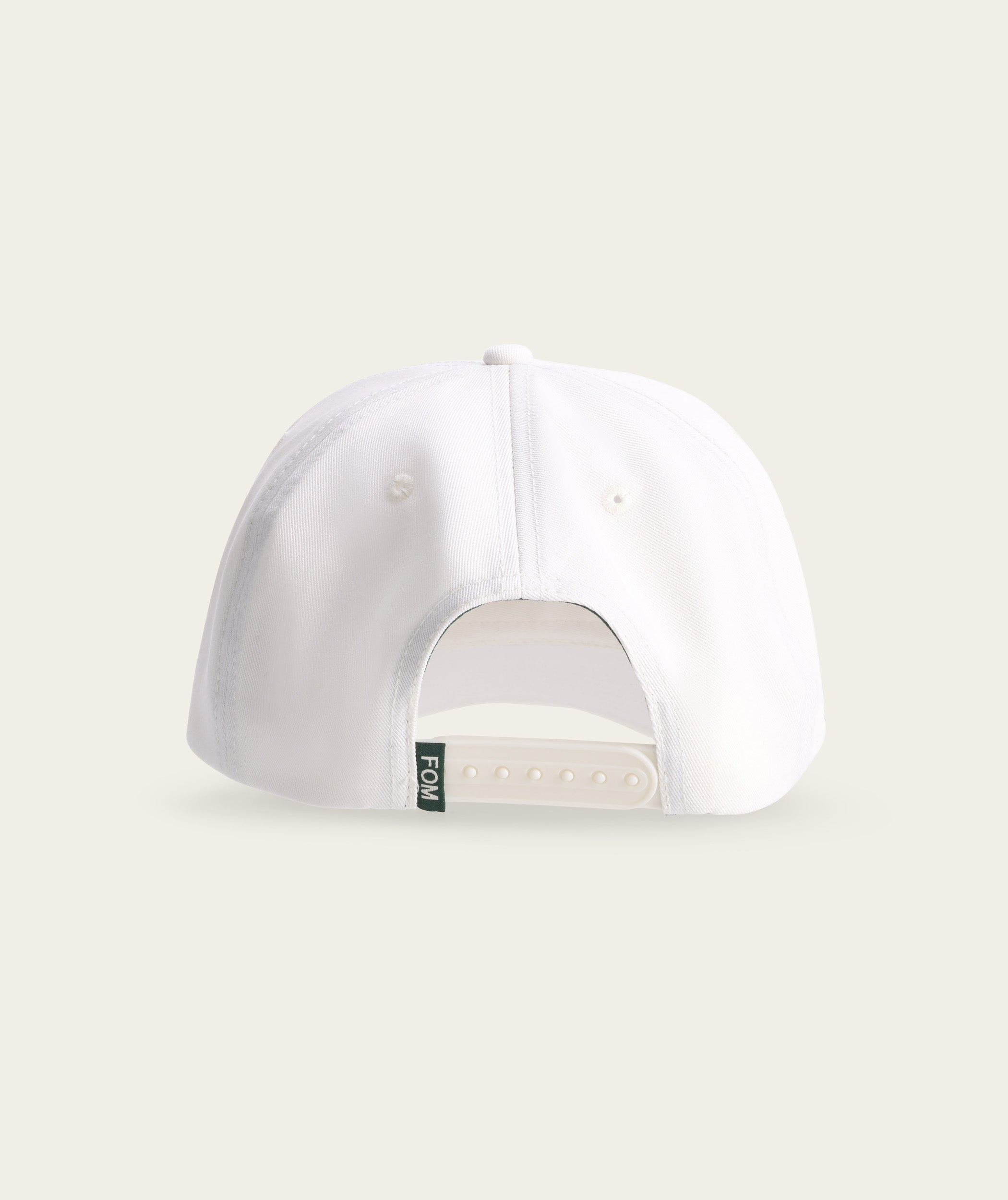 FOM Cotton Twill Structured Cap - Ecru